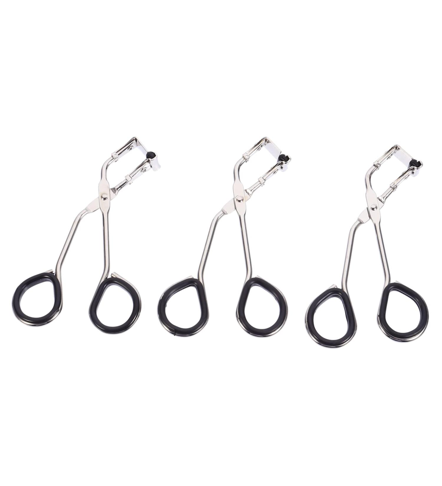 Ipetboom 3 Sets Silicone Eyelash Curler Eyelash Tool for False Lashes Eybrow Shaper Mini Tools Natural Curling Eye Lashes Women Eye Lash Curler Lash Curling Clips Iron Fake Eyelashes Metal medium - Buy Online on GoSupps.com