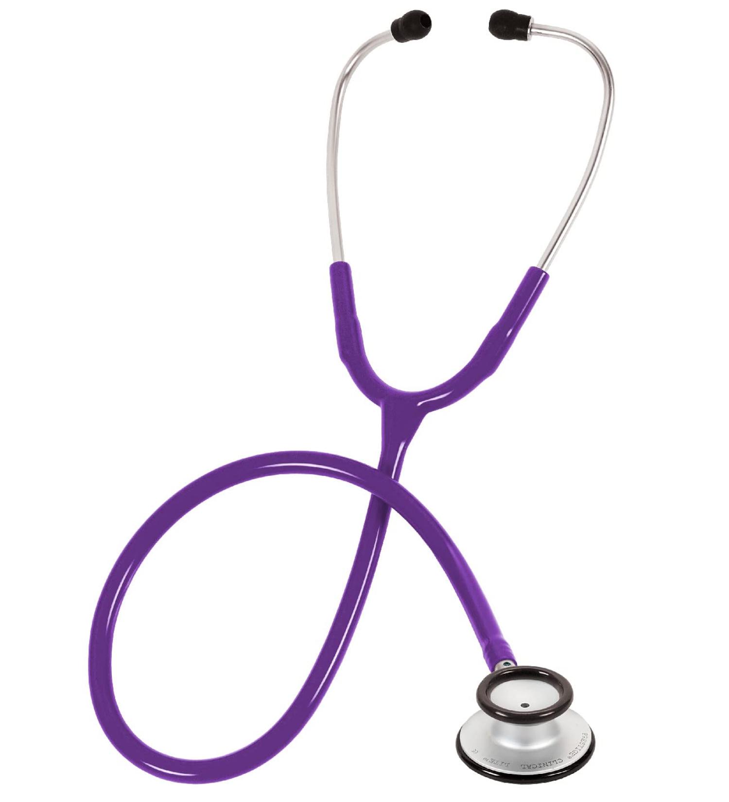 Buy Prestige Medical Clinical Lite Stethoscope - Purple | Lightweight 3.8 oz | International Shipping Available - Buy Online on GoSupps.com