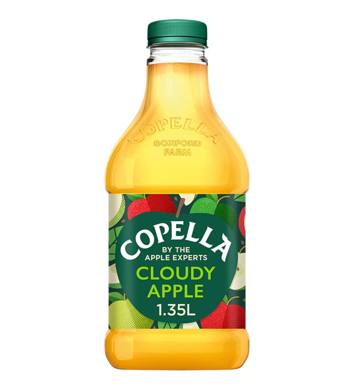 Copella Cloudy Apple Juice 1.35L - Pure & Refreshing Fruit Drink - Buy Online on GoSupps.com
