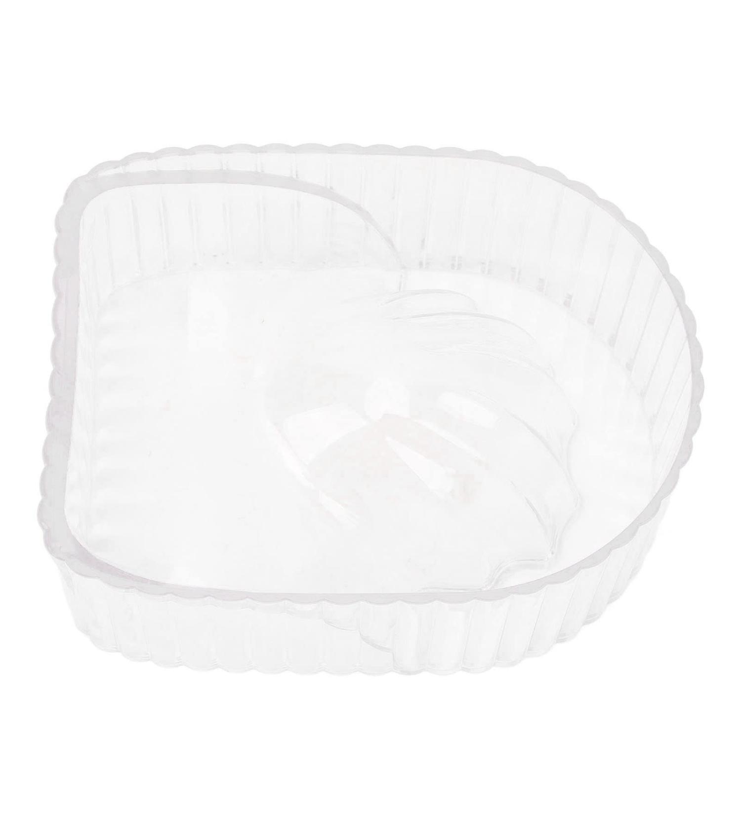 Acrylic Soften Dead Skin Clean Nail Manicure Wash Soaker Tray Nail Art Hand Wash Remover Soak Bowl Hand Soaking Bowl for Beauty Salon (Transparent) - Buy Online on GoSupps.com