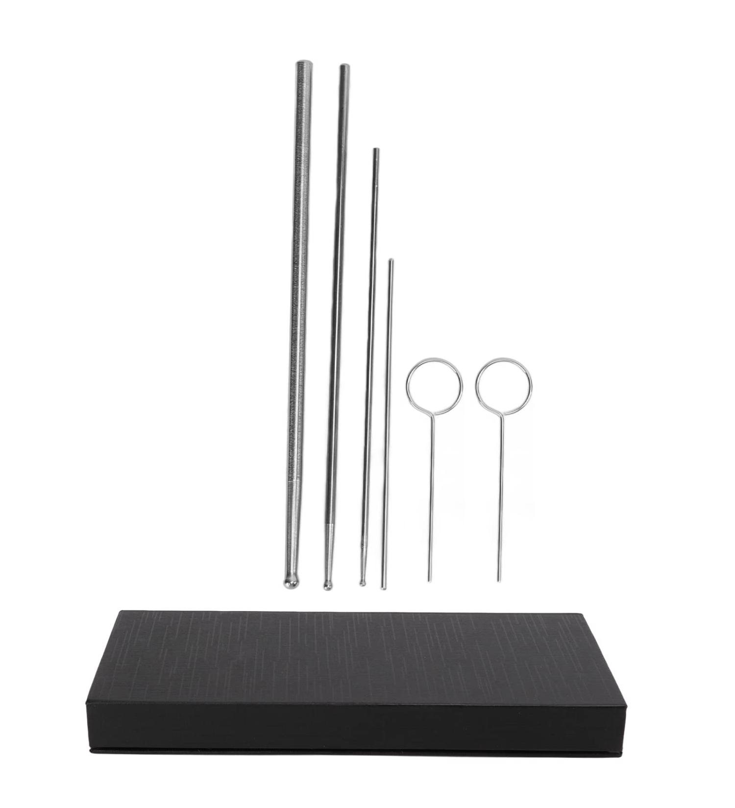 Gloglow Reptile Snake Accessories | 6-Part Stainless Steel Sexing Probe Kit - Anti-Allergy Portable Detector - Buy Online on GoSupps.com