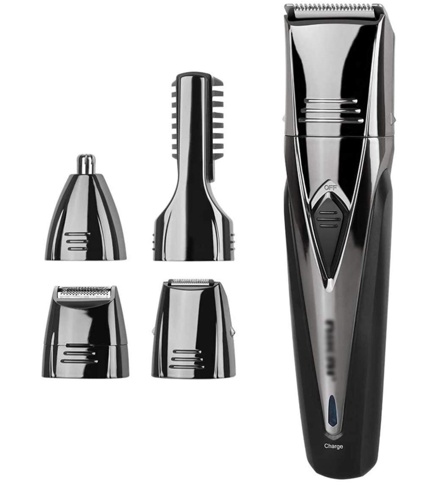 Easy Hair Clipper 5-in-1 Multifunction Electric Shaver Set - Rechargeable Hair Clippers for All Hair Types - International Shipping Available - Buy Online on GoSupps.com