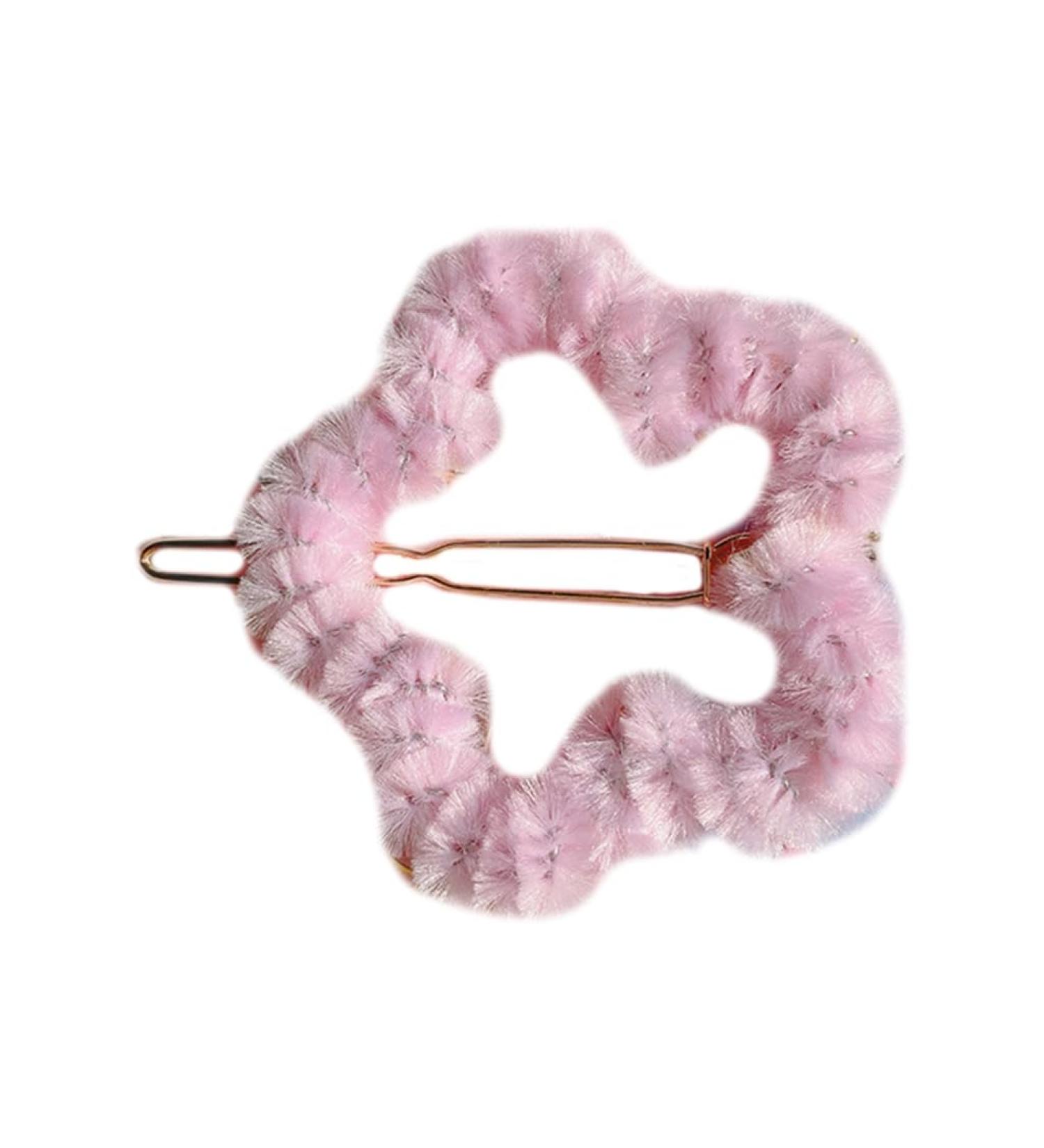 hgnxa Aesthetic Hair Clip Lovely Spring Hairpins Multi-shape Hairpin Plush Hair Clip Candy Color for Teenagers Woman - Buy Online on GoSupps.com