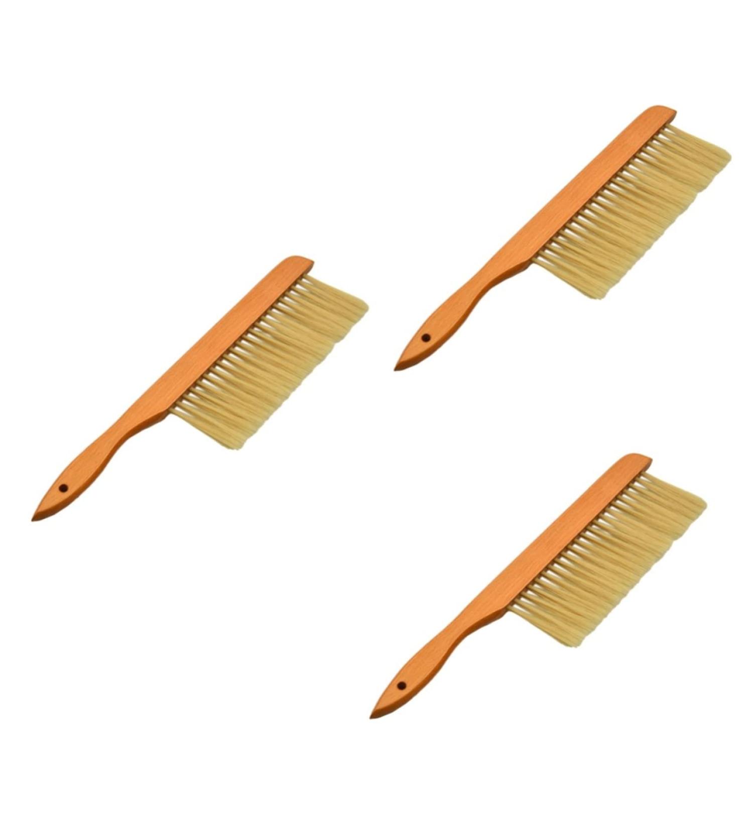 Ipetboom 3 Pcs Beekeeping Cleaning Equipment Beekeeping Tool Wood Tools Bee Tool Single Row Bee Brush 40*10cmx3pcs Picture 1x3pcs - Buy Online on GoSupps.com