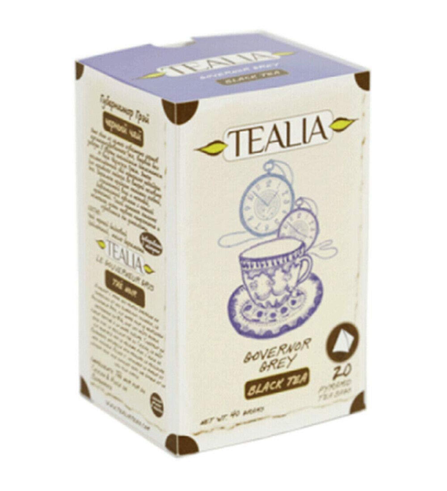  Tealia TEALIA Governor Grey Pack of 3 Pyramid Bags Black - Buy Online on GoSupps.com