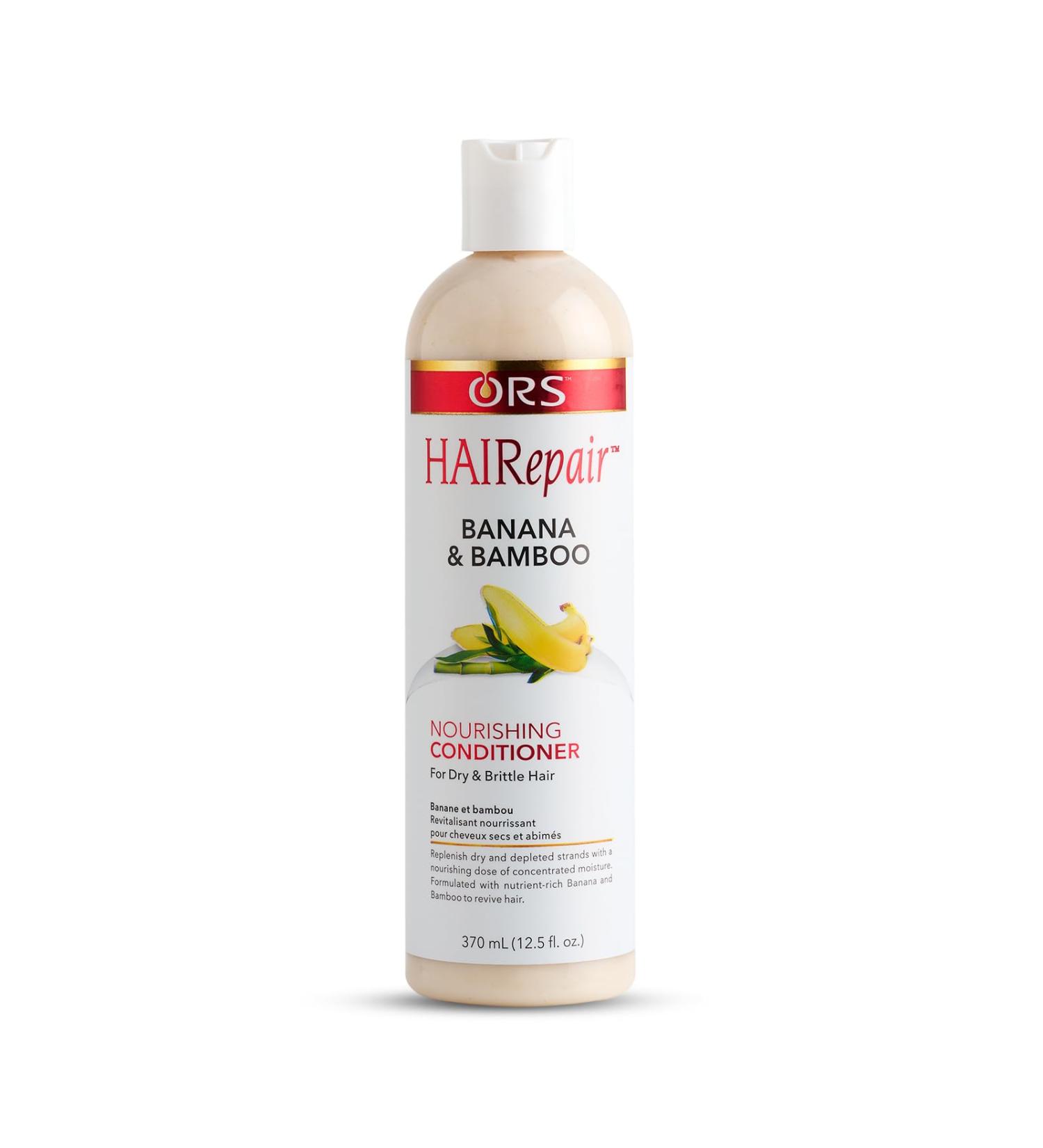 ORS HAIRepair Banana & Bamboo Conditioner | Nourishing Care for Dry & Brittle Hair - 12.5 oz | International Shipping Available - Buy Online on GoSupps.com