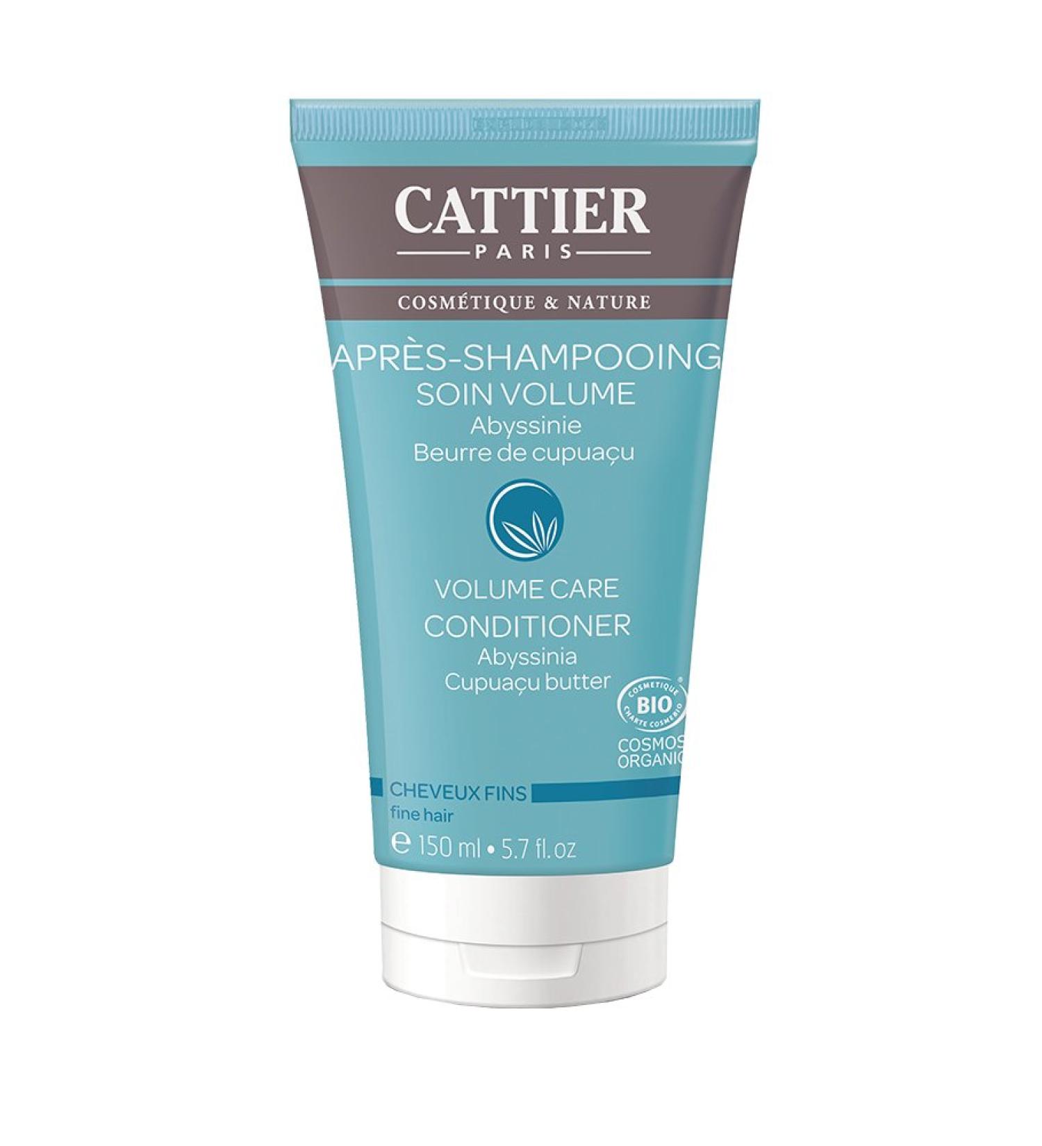 Cattier Volume Conditioner 150 ml - Nourishing Hair Care for All Hair Types | International Shipping Available - Buy Online on GoSupps.com