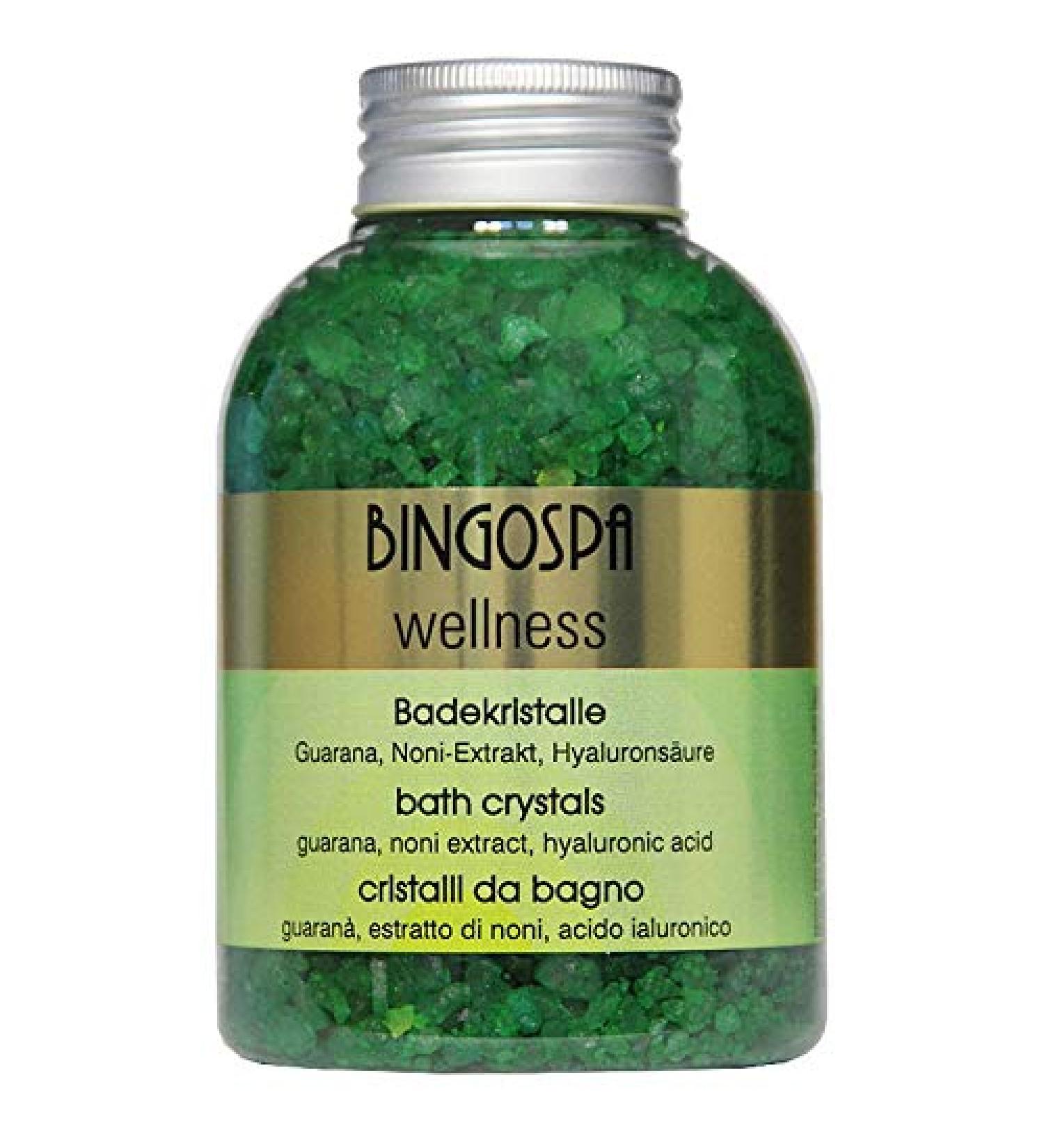 BINGOSPA Dance Slimming Bath Crystals with Guarana - 650g for Skin Moisturizing & Hydration | International Shipping Available - Buy Online on GoSupps.com