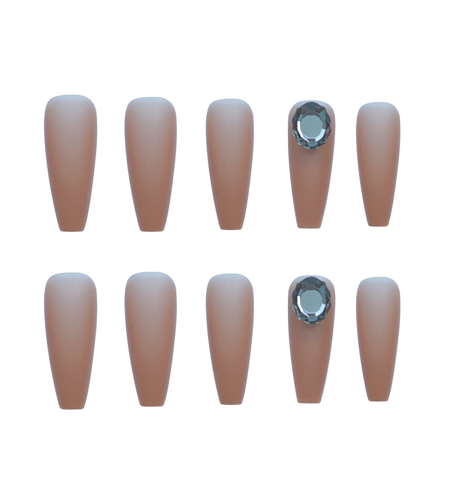Chtom Ni a 132-Milk Tea Mat Drill Fake Fake Tabs With A Nail Film 24 Tablet Stickers