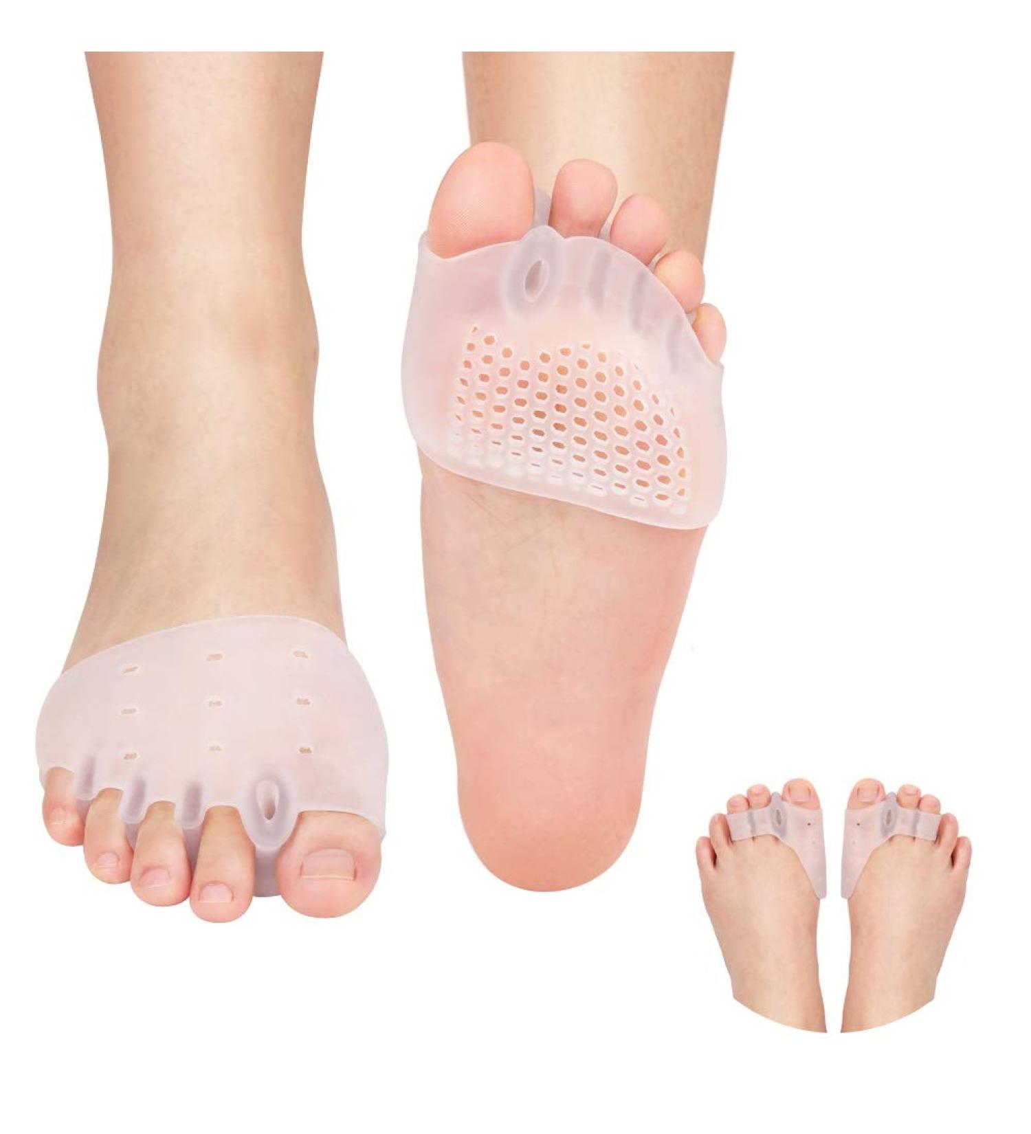 Bunion Corrector & Toe Separator Set for Hallux Valgus - 2 Pairs - Buy Online on GoSupps.com