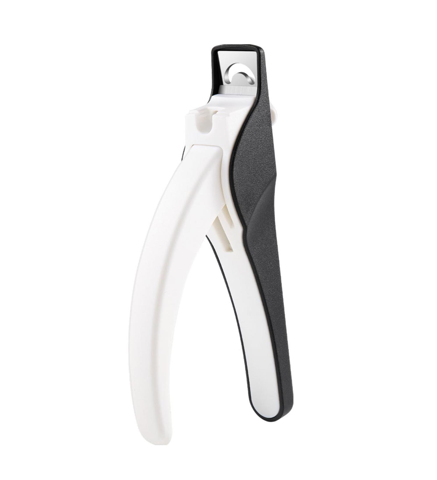 Professional CapsulesCutter False Special Type U Word Tips Cut Trimmer Adjustable Manicure Tools Black and White - Buy Online on GoSupps.com