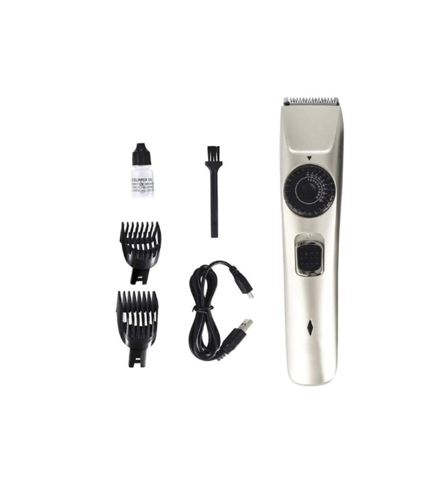 Shop Metal Body Professional Trimmer - Rechargeable Electric Hair Clipper for Men | Best Hairdresser Tool - Buy Online on GoSupps.com