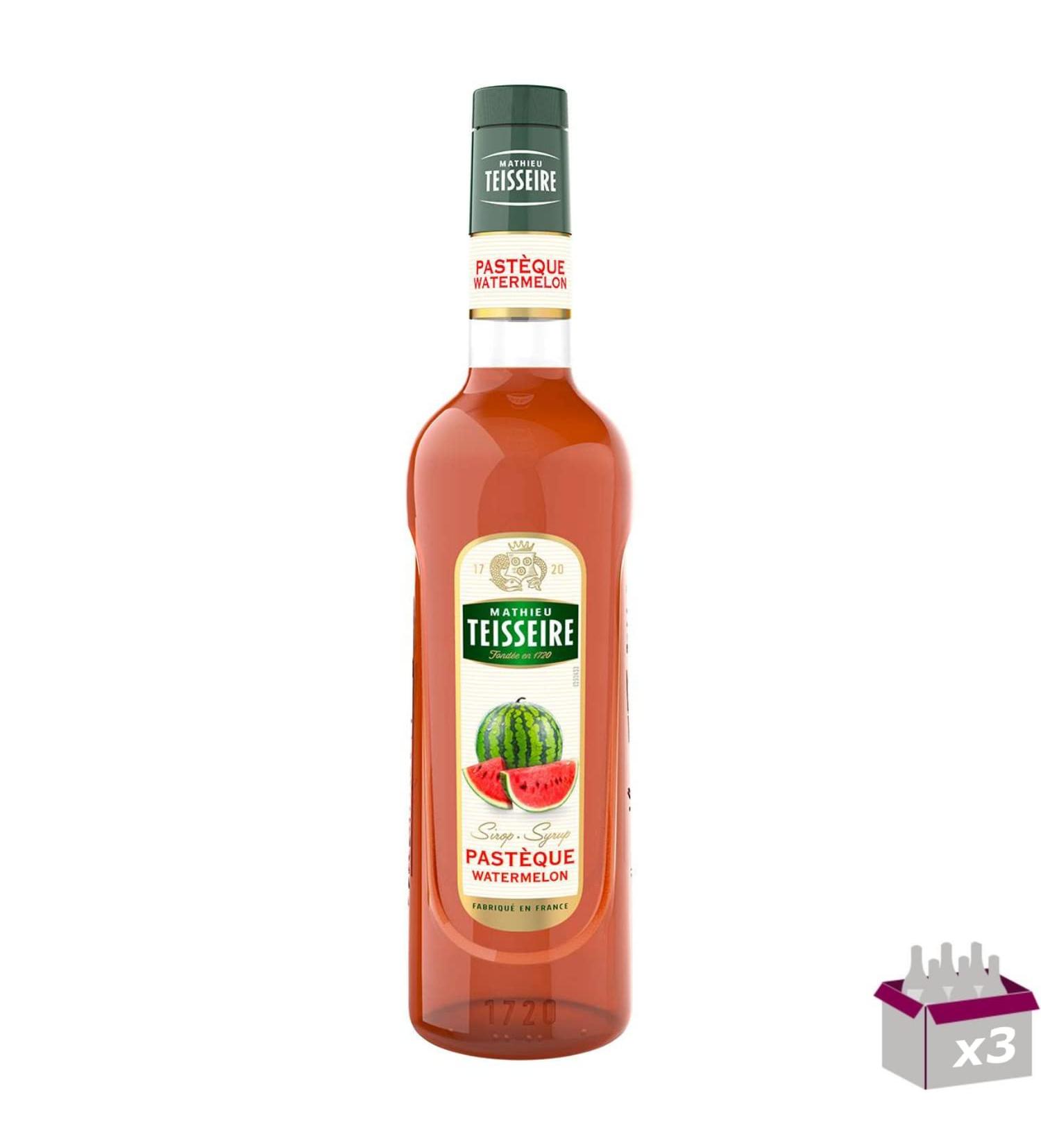 TEISSEIRE Set of 3 Watermelon Syrup 70 cl