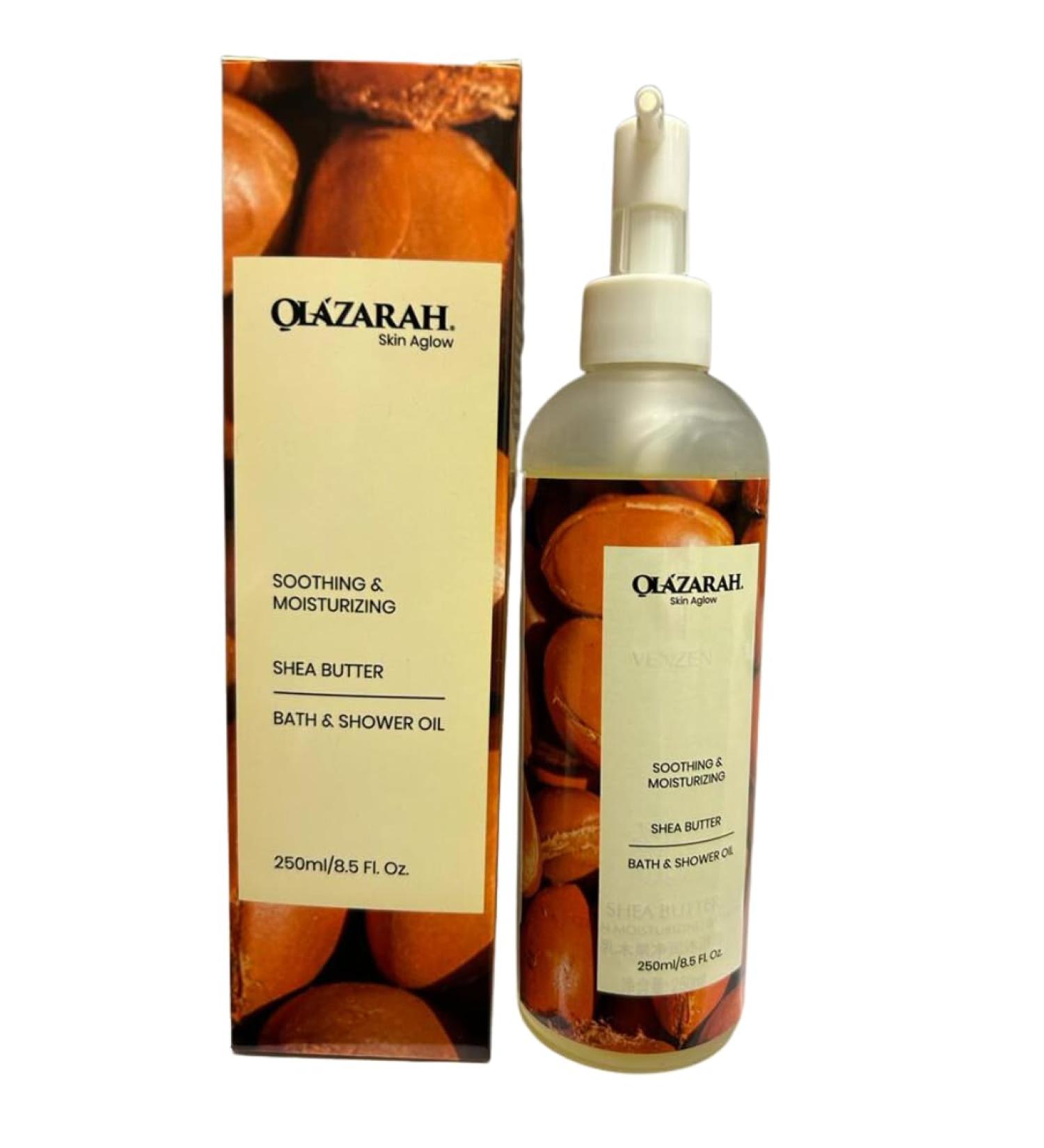 Skin Aglow Nourishing Shea Butter Bath Oil Wash - Soothe Moisturize & Rejuvenate Radiant Skin | 8 Fl. oz - International Shipping Available - Buy Online on GoSupps.com