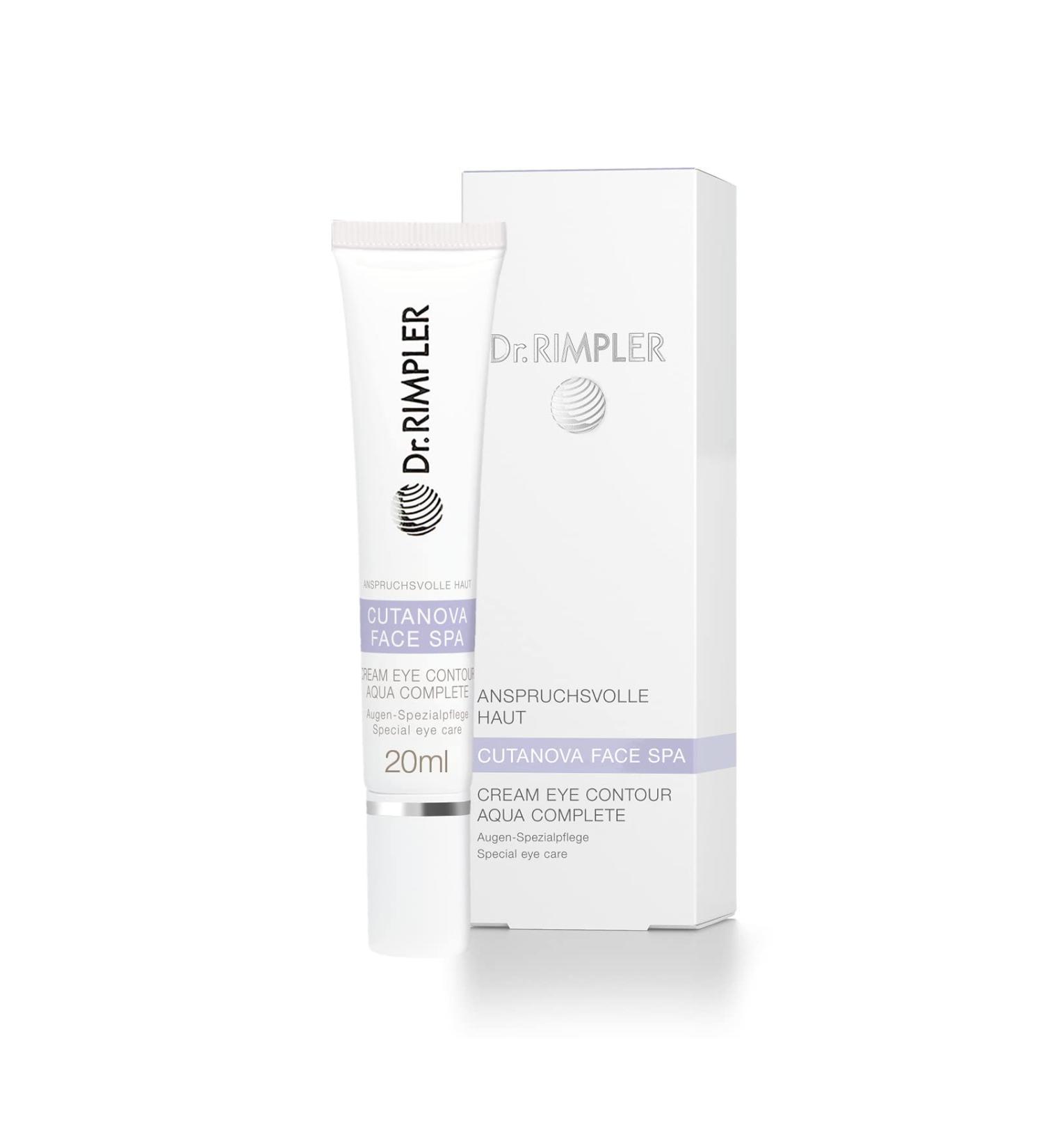 Dr. Rimpler Eye Cream with Hyaluronic Acid | Anti-Wrinkle Tear Bag & Swollen Eye Solution | Cutanova Face Spa Eye Serum Intensive Care 20ml - International Shipping Available - Buy Online on GoSupps.com