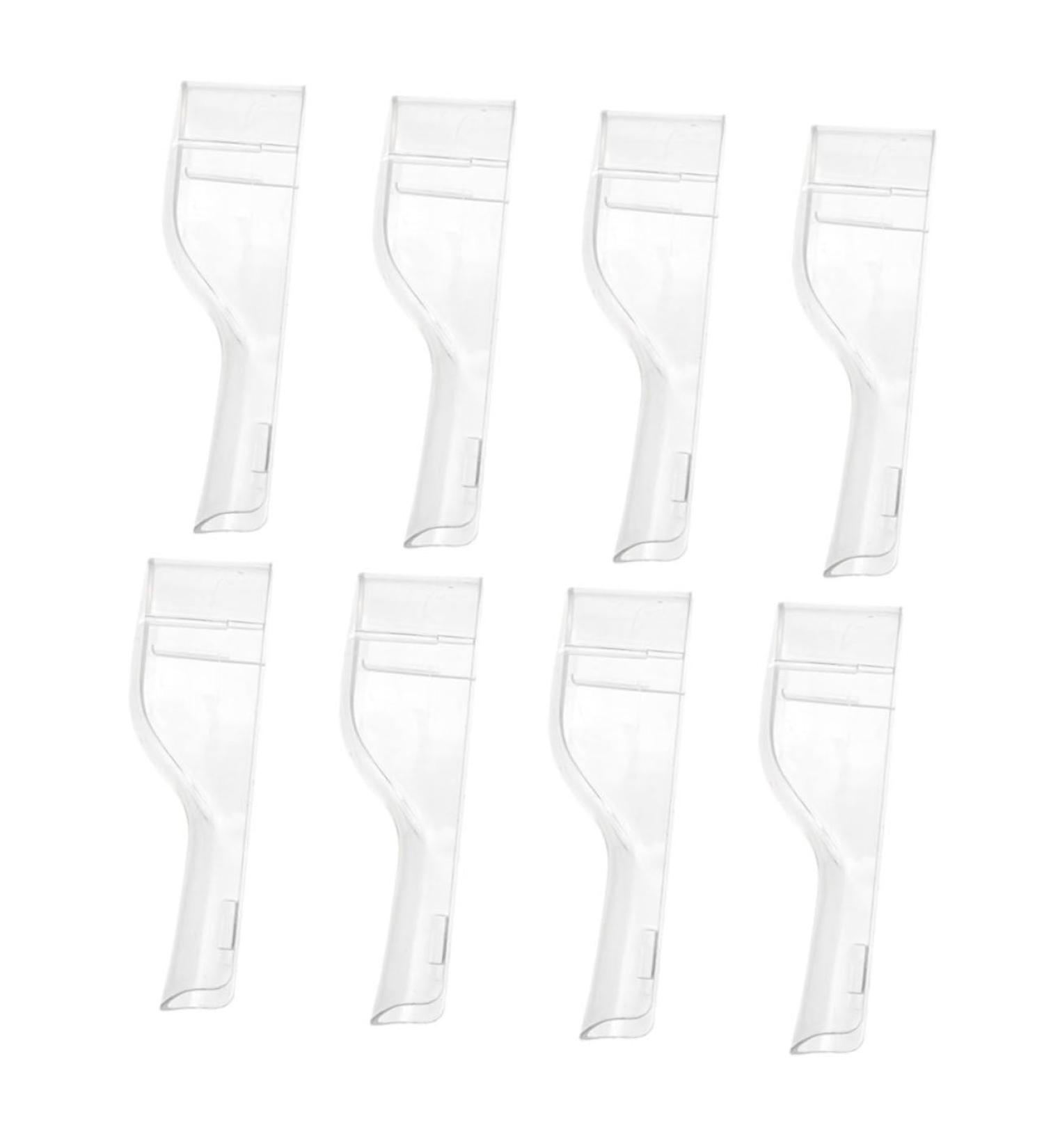 Bcoath 8-Piece Reusable Toothbrush Cover Caps | Electric & Manual Toothbrush Dust Protection | Durable Plastic Toothbrush Heads Protection - Buy Online on GoSupps.com