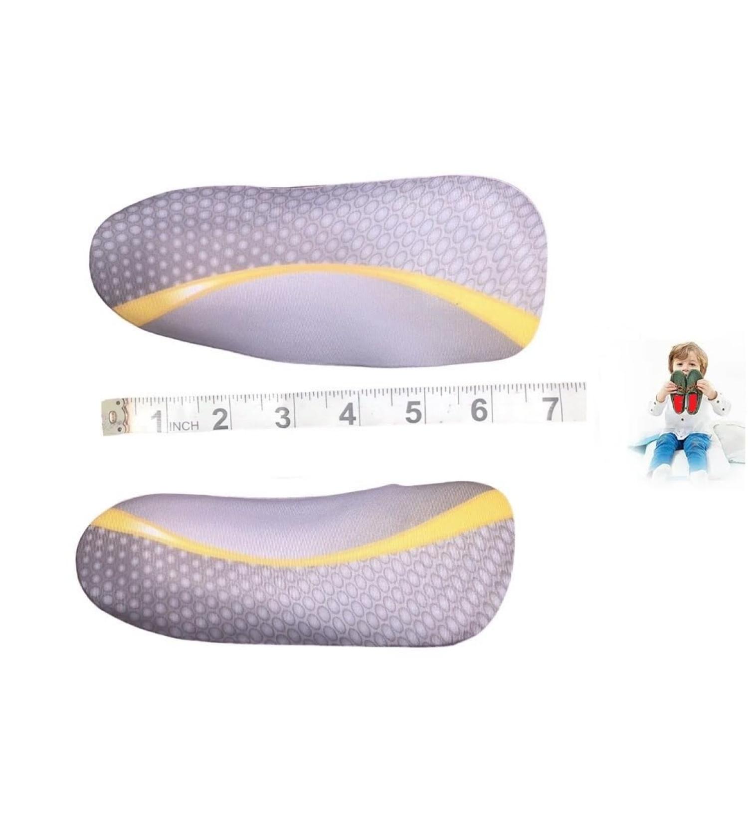 Dr A-Z Kiddos 3/4 Arch Support Shoe Inserts for Kids - Height Increase & Foot Fatigue Relief - Buy Online on GoSupps.com