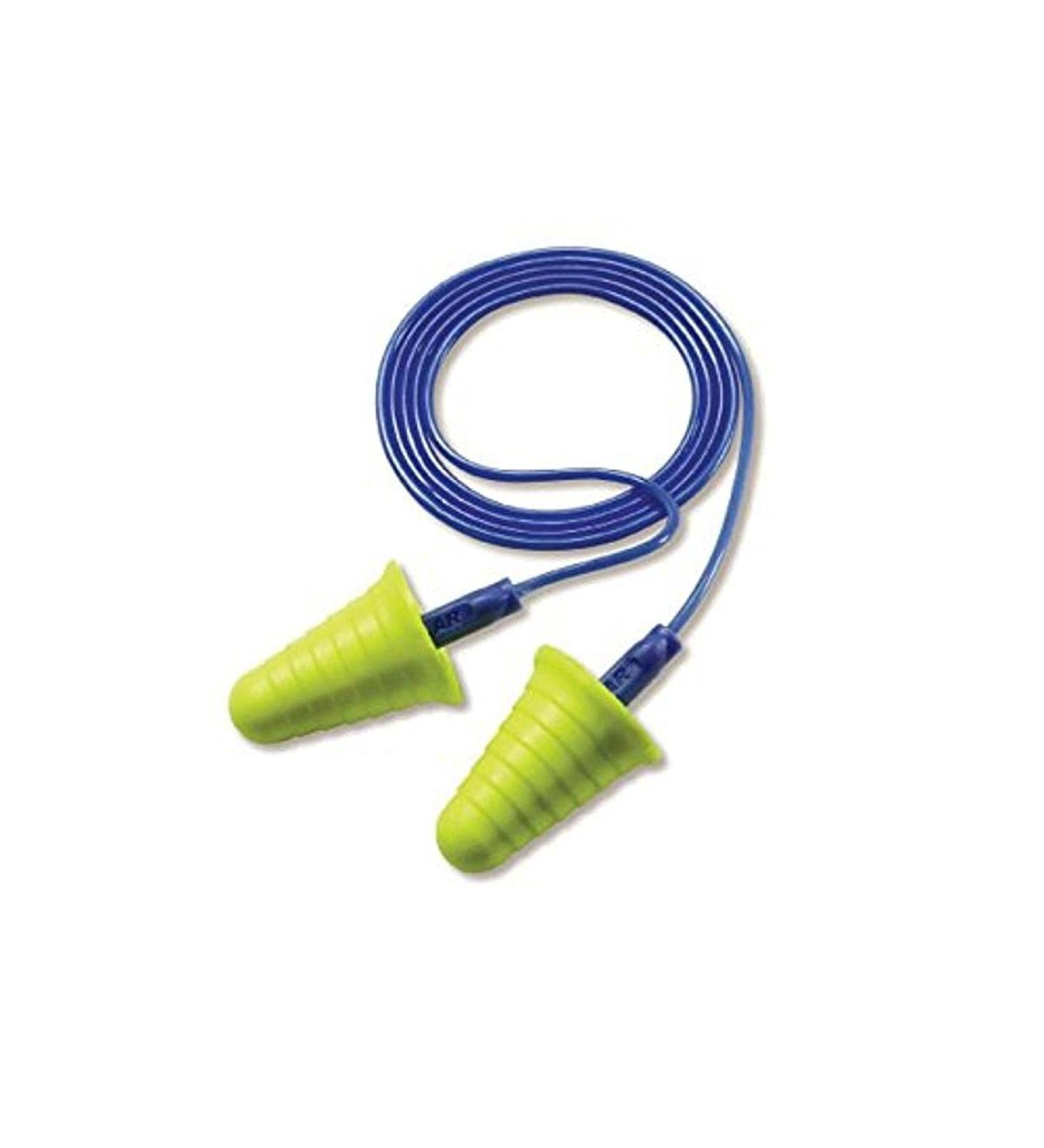 3M - 10080529180114 318-1009 E-A-R Push-Ins Disposable Corded Earplugs OSFA