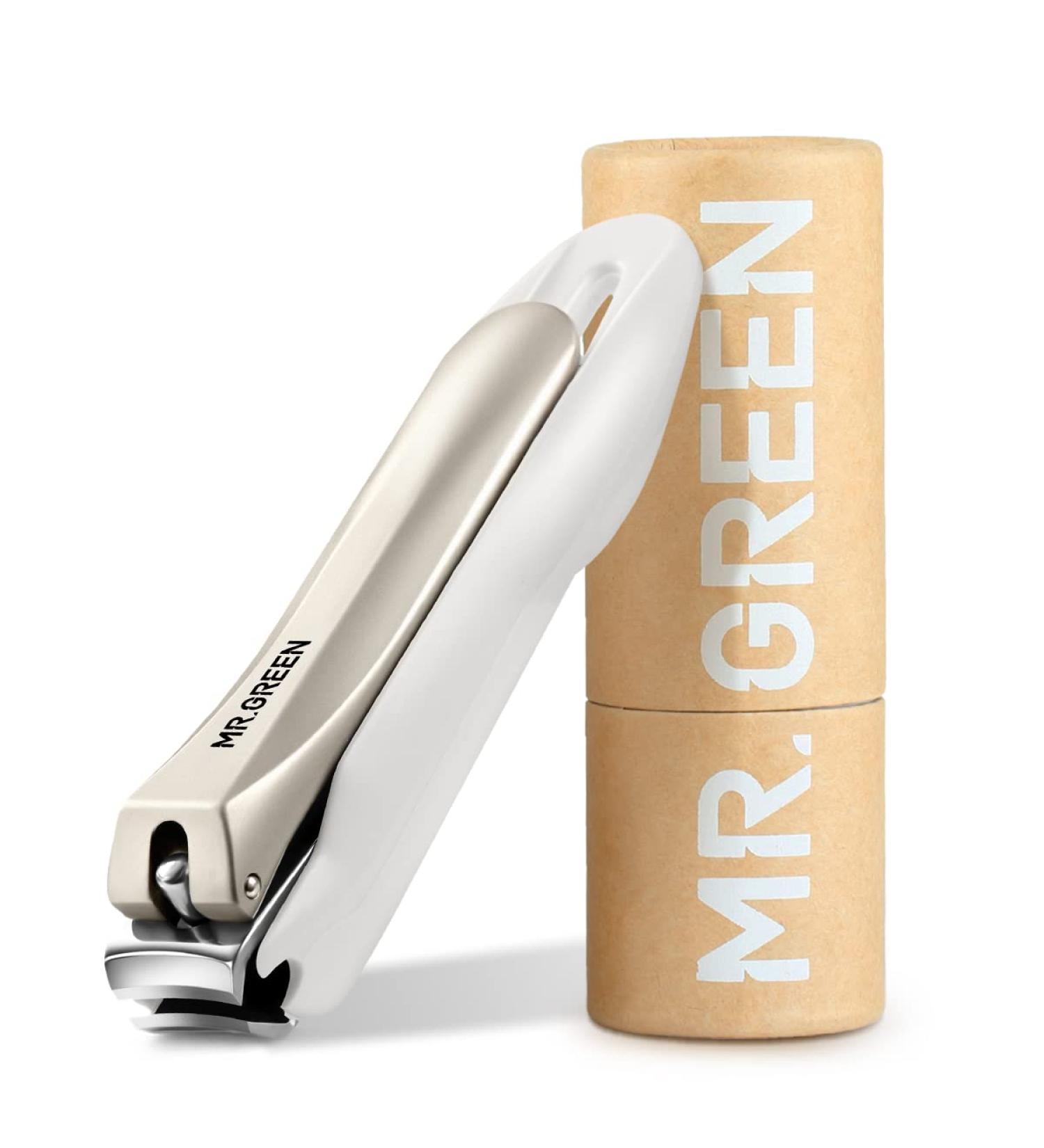 MR.GREEN Stainless Steel Nail Clippers - Anti Splash Fingernail Cutter with Detachable Design (Medium) - Buy Online on GoSupps.com