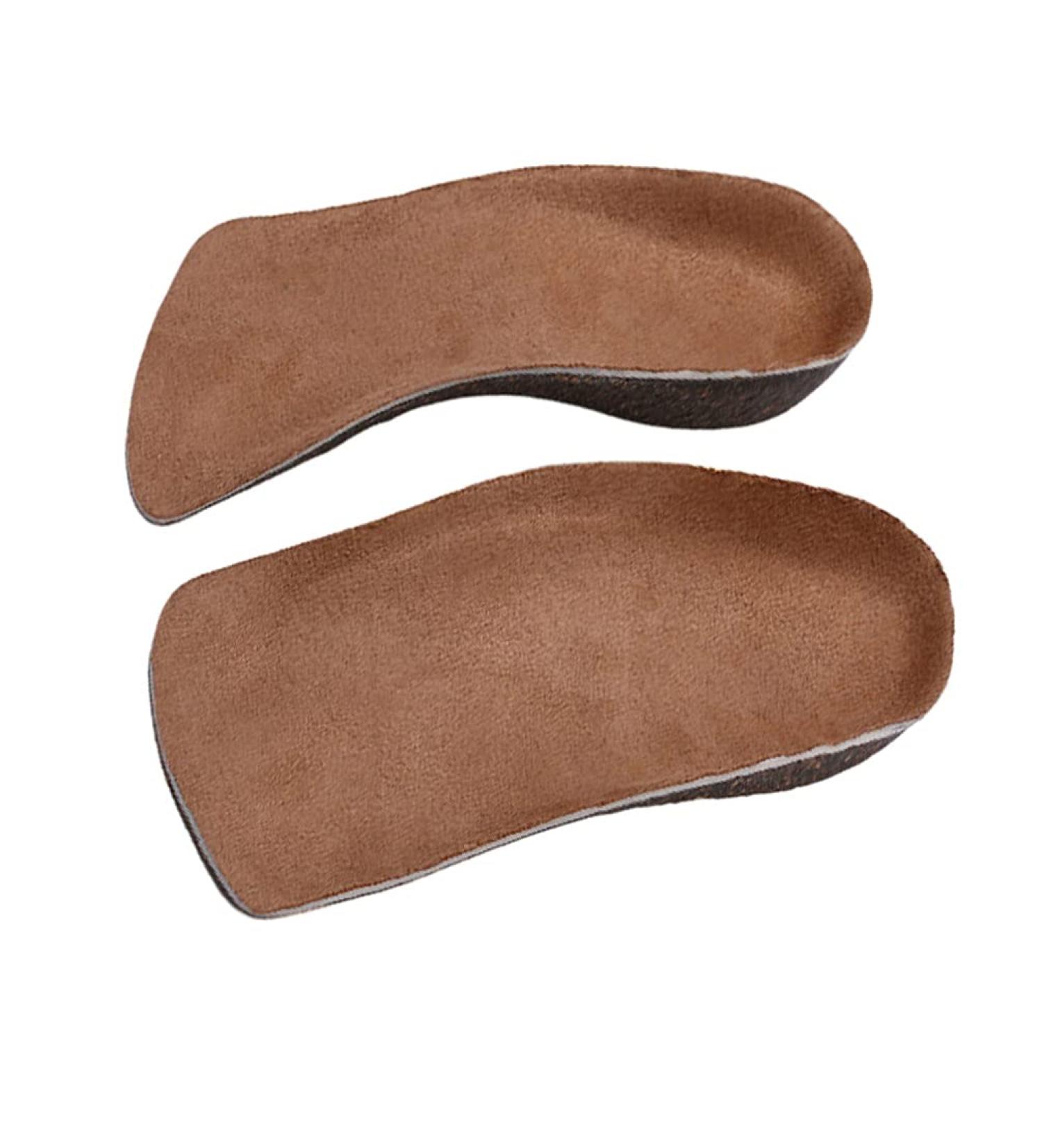 Buy Healifty Cork Insoles - Honeycomb Pads for Plantar Fasciitis Relief | Height Elevation & Comfort for Men & Women | Durable Gel Heel Pads 18.5x7.8x1cm - Buy Online on GoSupps.com