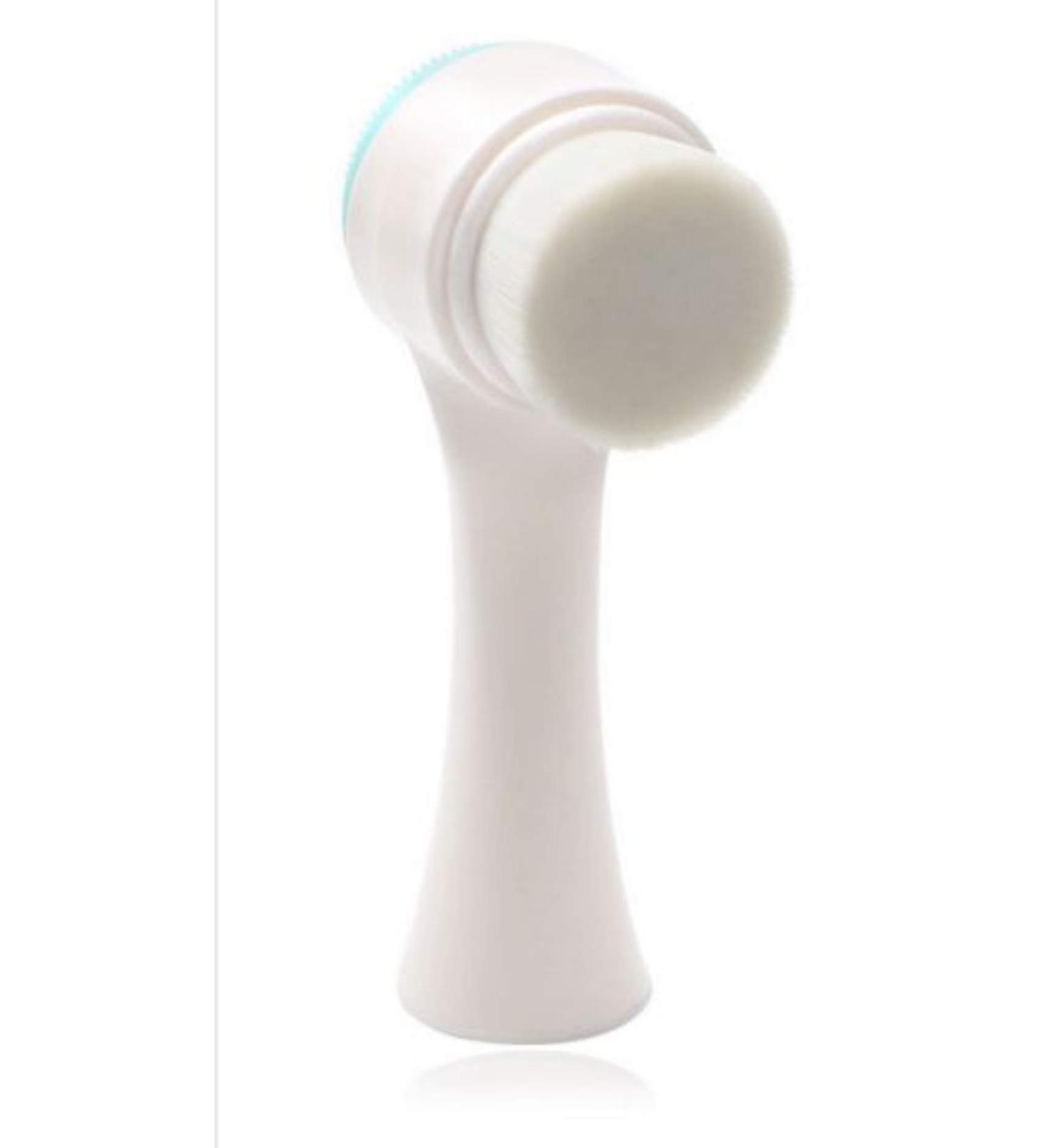 WOIWO Soft Hair Standing Double Face Brush - Gentle Hand Cleansing Brush for Radiant Skin | International Shipping Available - Buy Online on GoSupps.com