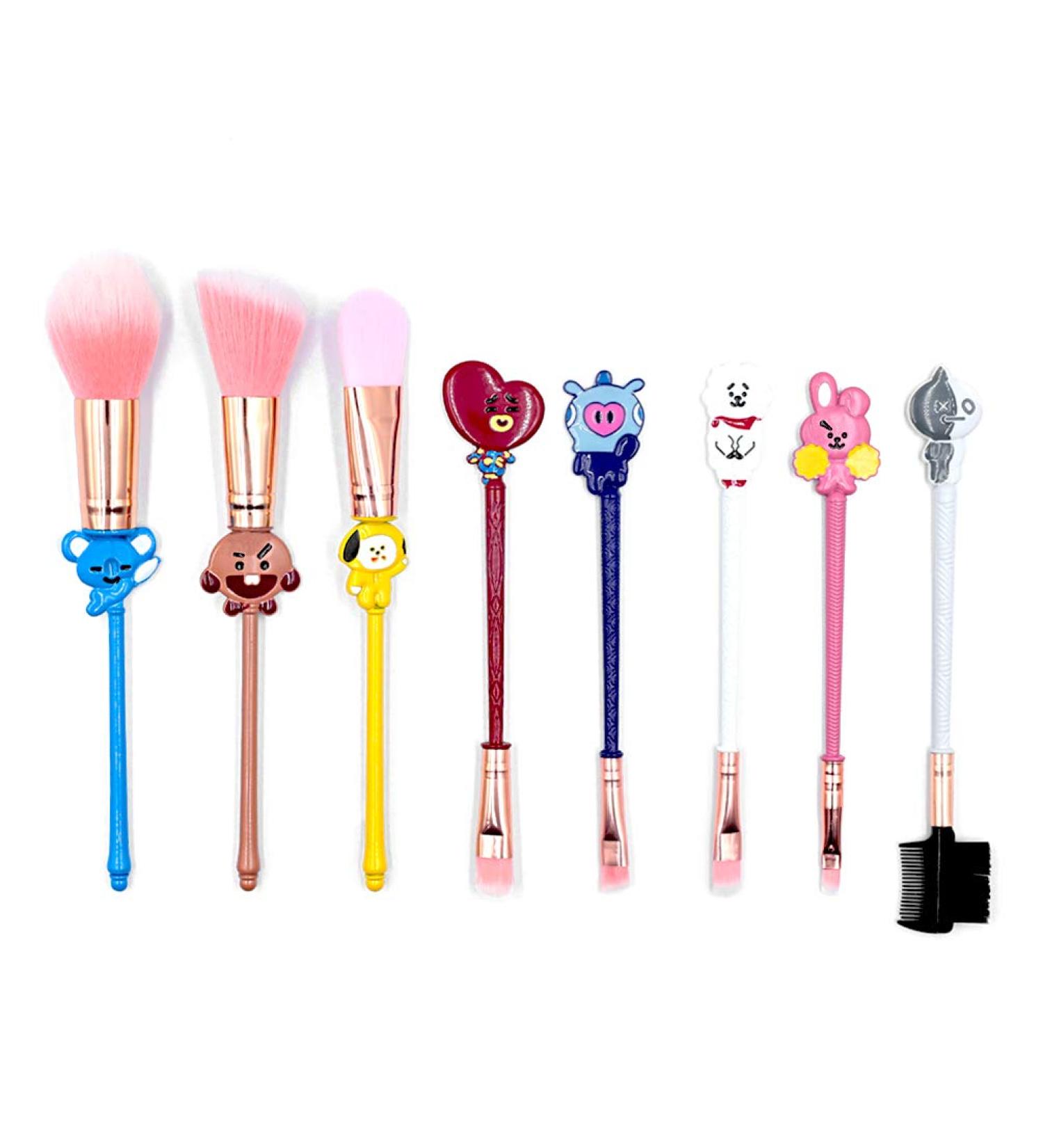 CuteBrush Makeup Brush Set w/Pouch Cosmetic Brushes With Sailor Moon Gems(KS-BTS) BTS-1 - Buy Online on GoSupps.com