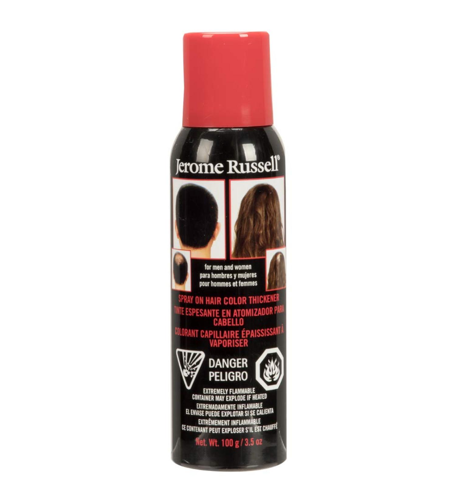 JEROME RUSSELL Hair Color Thickener - Jet Black - Buy Online on GoSupps.com