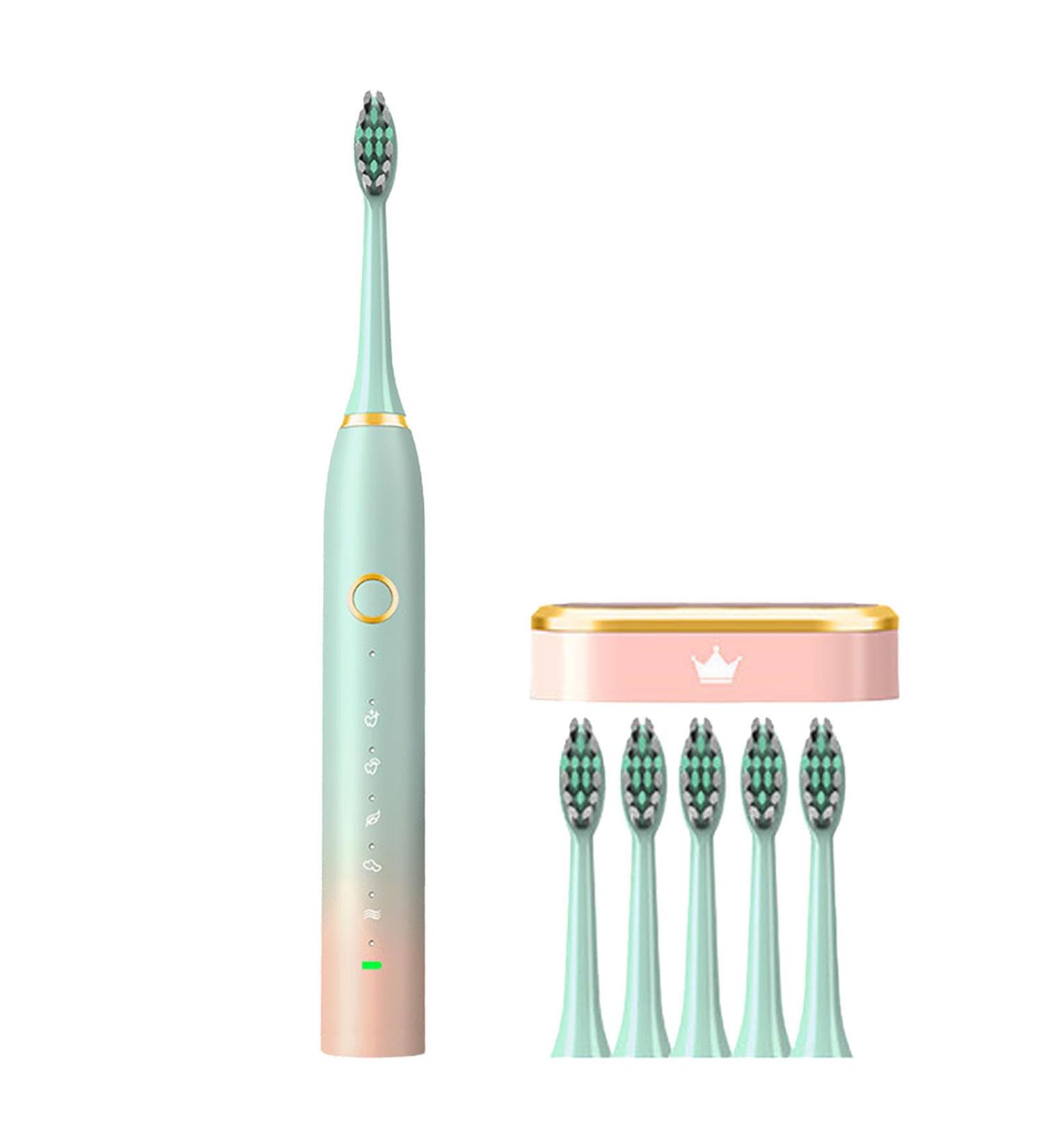 Buy IPX7 Waterproof Electric Toothbrush - Automatic Green Toothbrush for Shower | Fast International Shipping - Buy Online on GoSupps.com