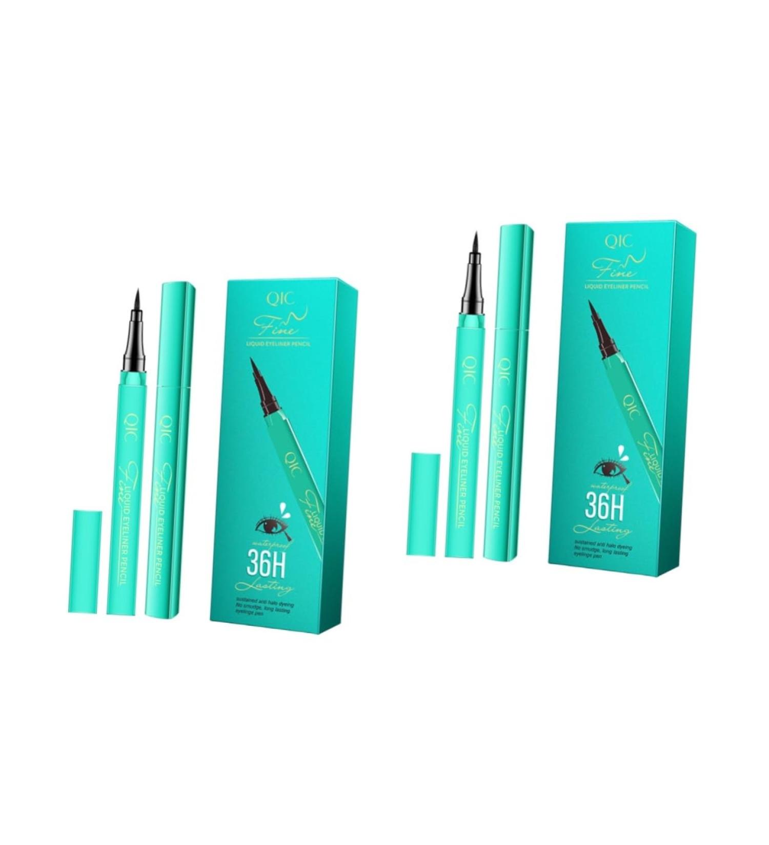 Healeved 2 Pcs Liquid Eyeliner Pencil Eyeline Pencil Women Eyeliner Girl Eyeliner - Buy Online on GoSupps.com