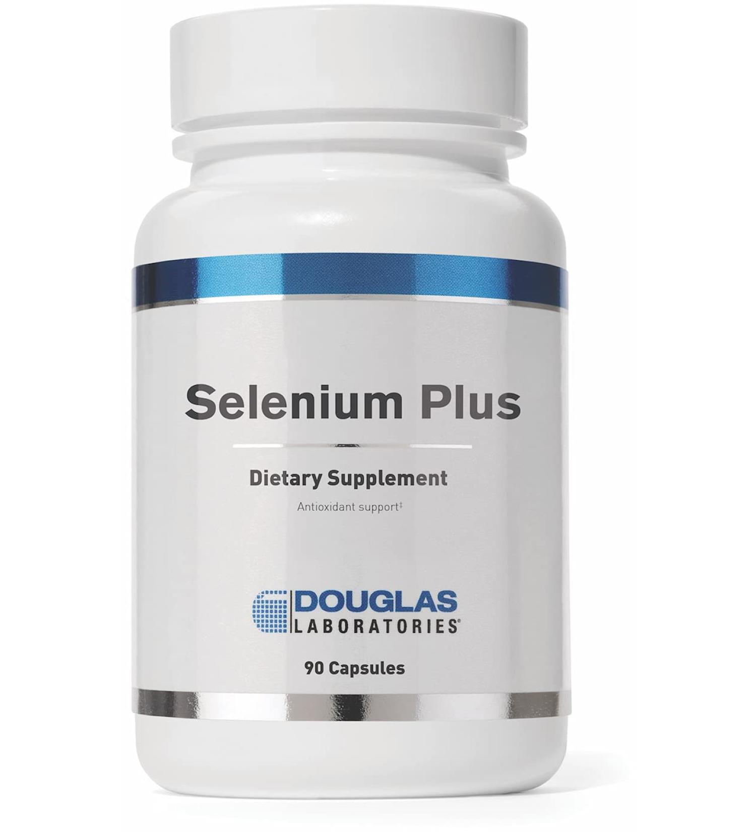 Douglas Laboratories Selenium Plus Supplement | 90 Capsules with Vitamins E and C - Buy Online on GoSupps.com