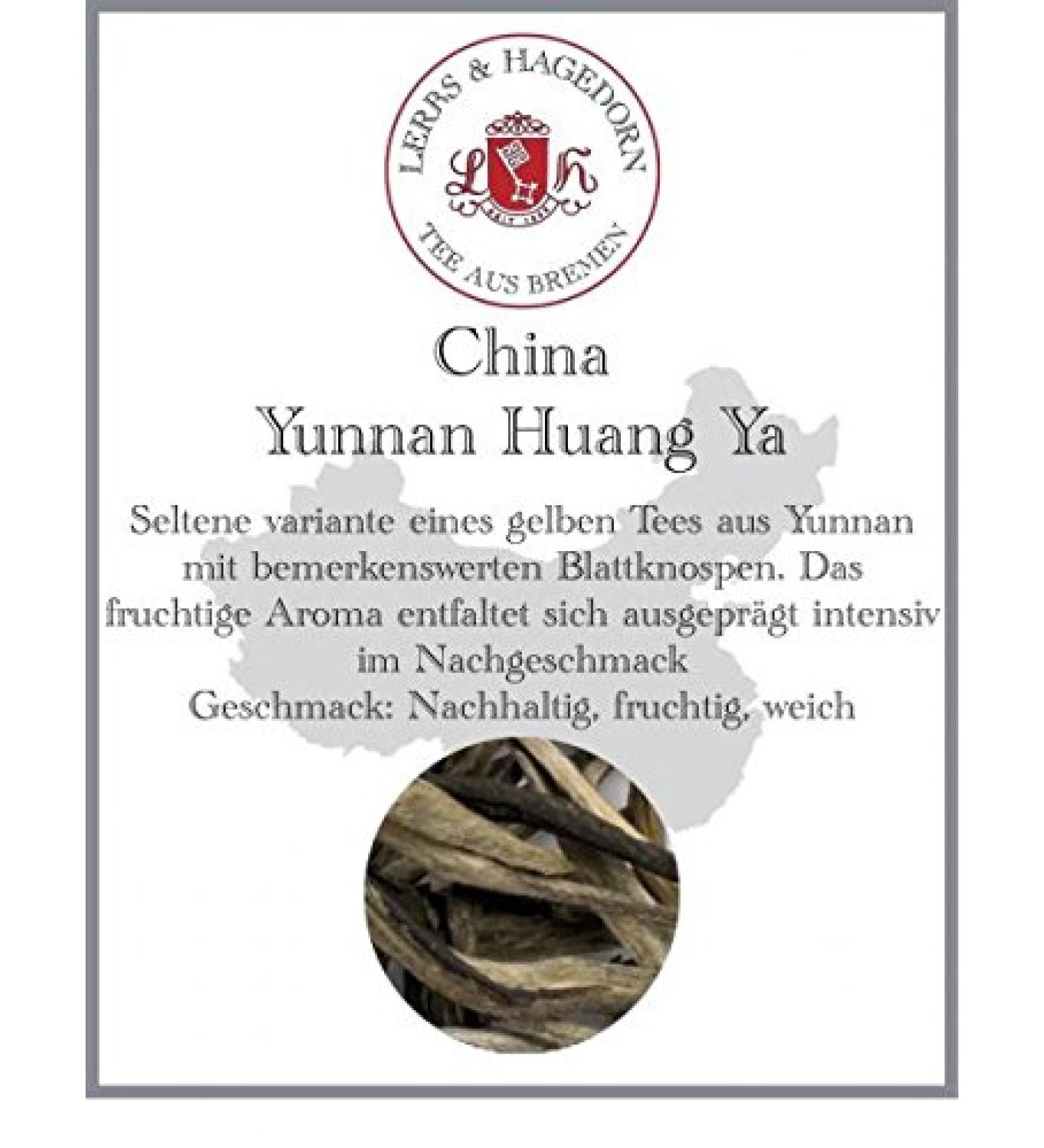  Lerbs & Hagedorn Yunnan Huang Ya China 1kg - Buy Online on GoSupps.com