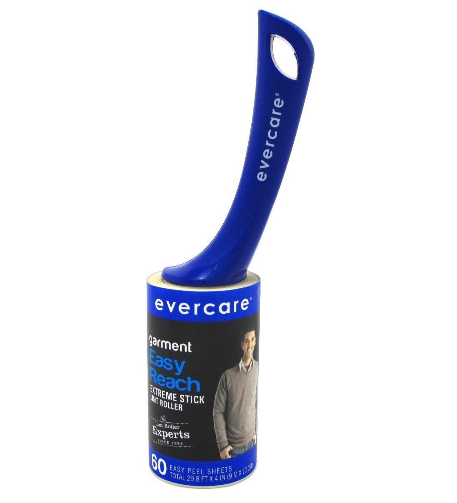 Evercare Extra Sticky Lint Roller - 60 Sheets 2 Pack | Best for Pet Hair & Dust | International Shipping Available - Buy Online on GoSupps.com