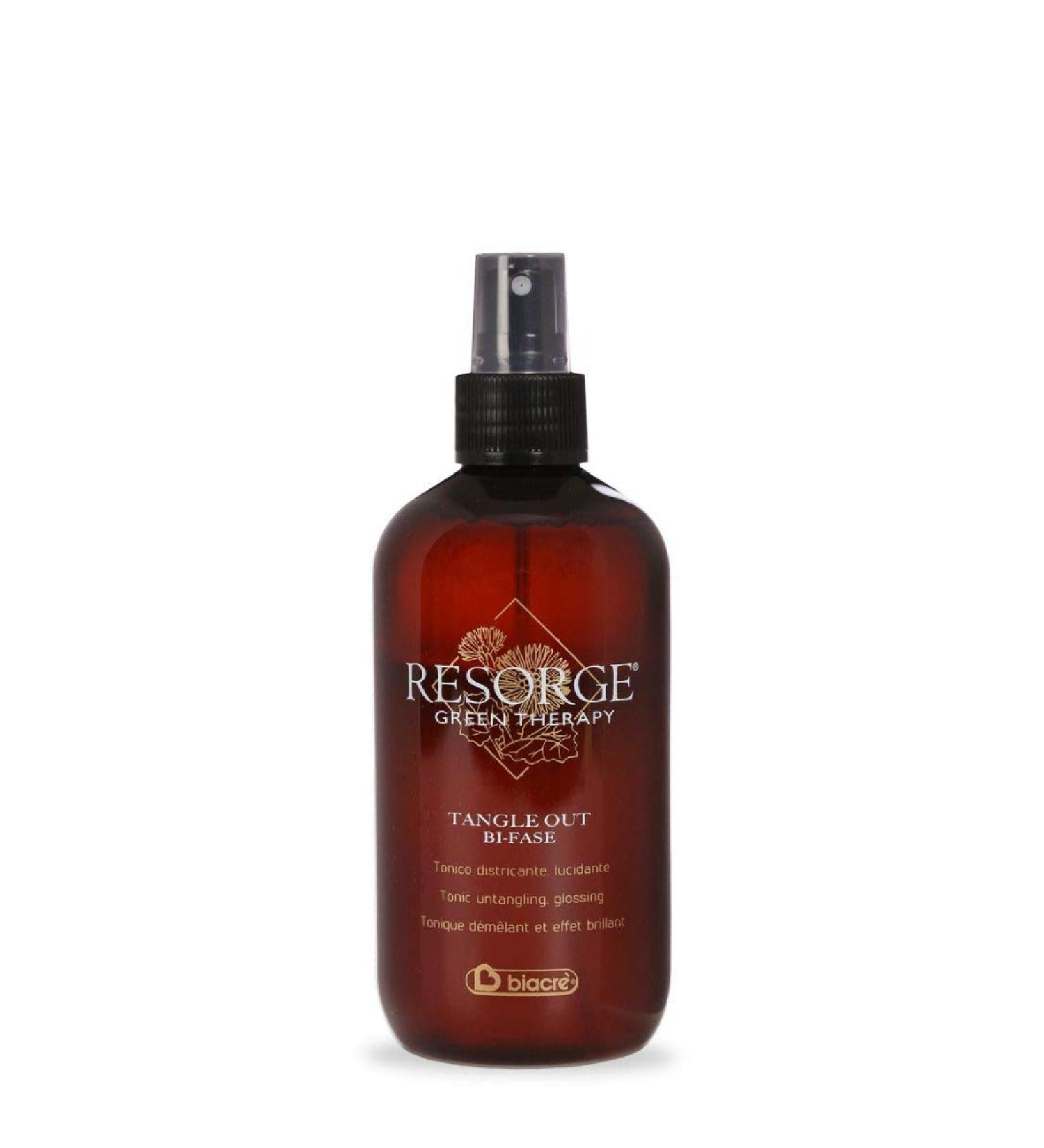 Biacr resorge Tangle Out bi-fase D m lant lustrant bifase adapt pour tous les types de cheveux (250ml)