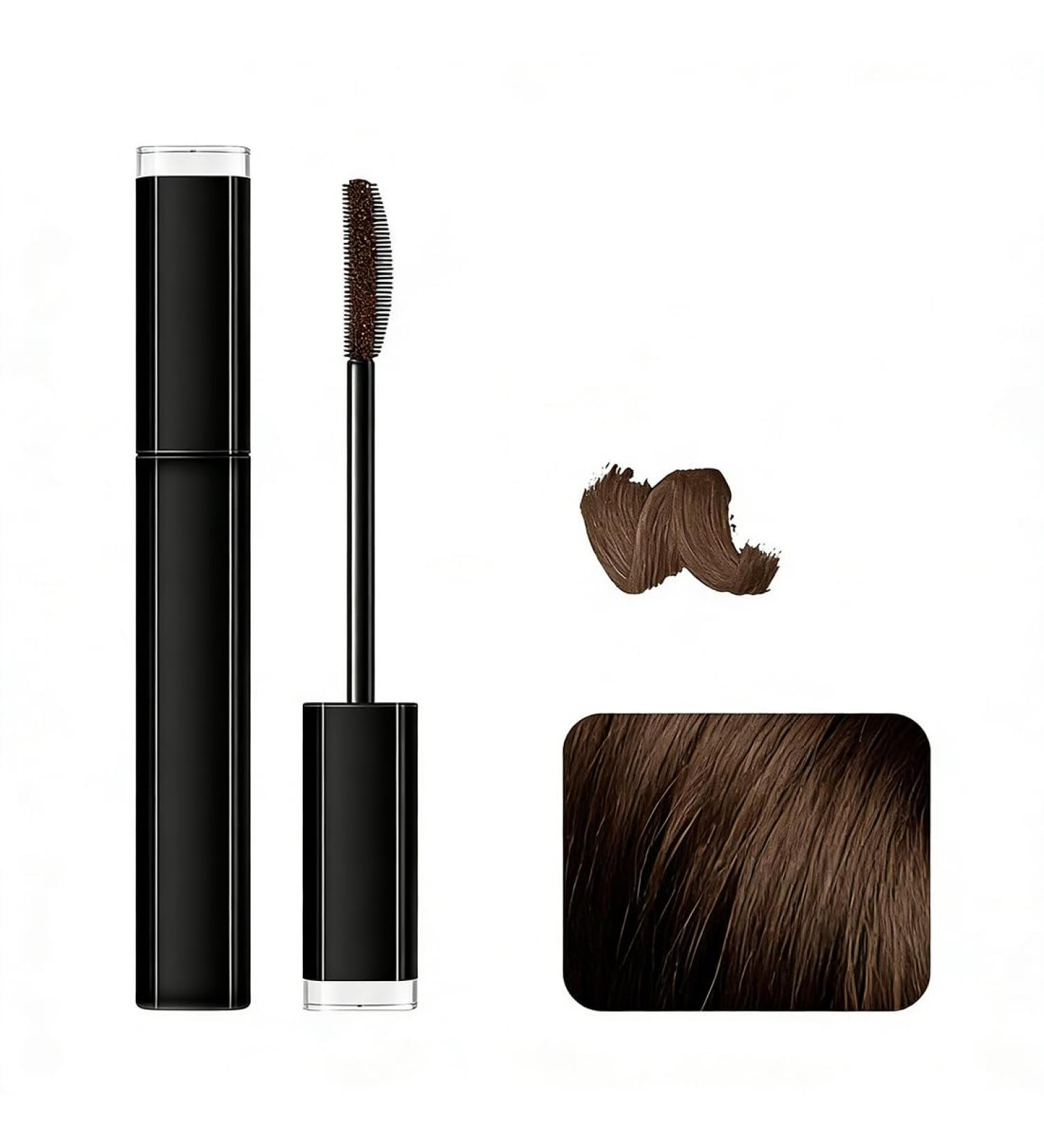 Retouche Racines Cheveux Mascara Cheveux Blanc 2-en-1 Double Embout Couvre Instantan ment les Cheveux Gris Effet Naturel - Buy Online on GoSupps.com