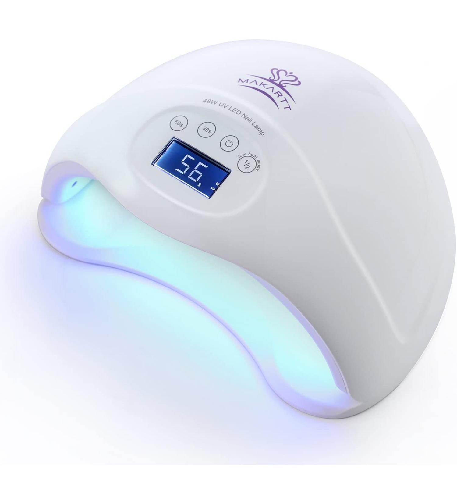 Makartt 48W LED UV Nail Lamp - Gel Nail Dryer with 3 Timer Auto Sensor - Buy Online on GoSupps.com