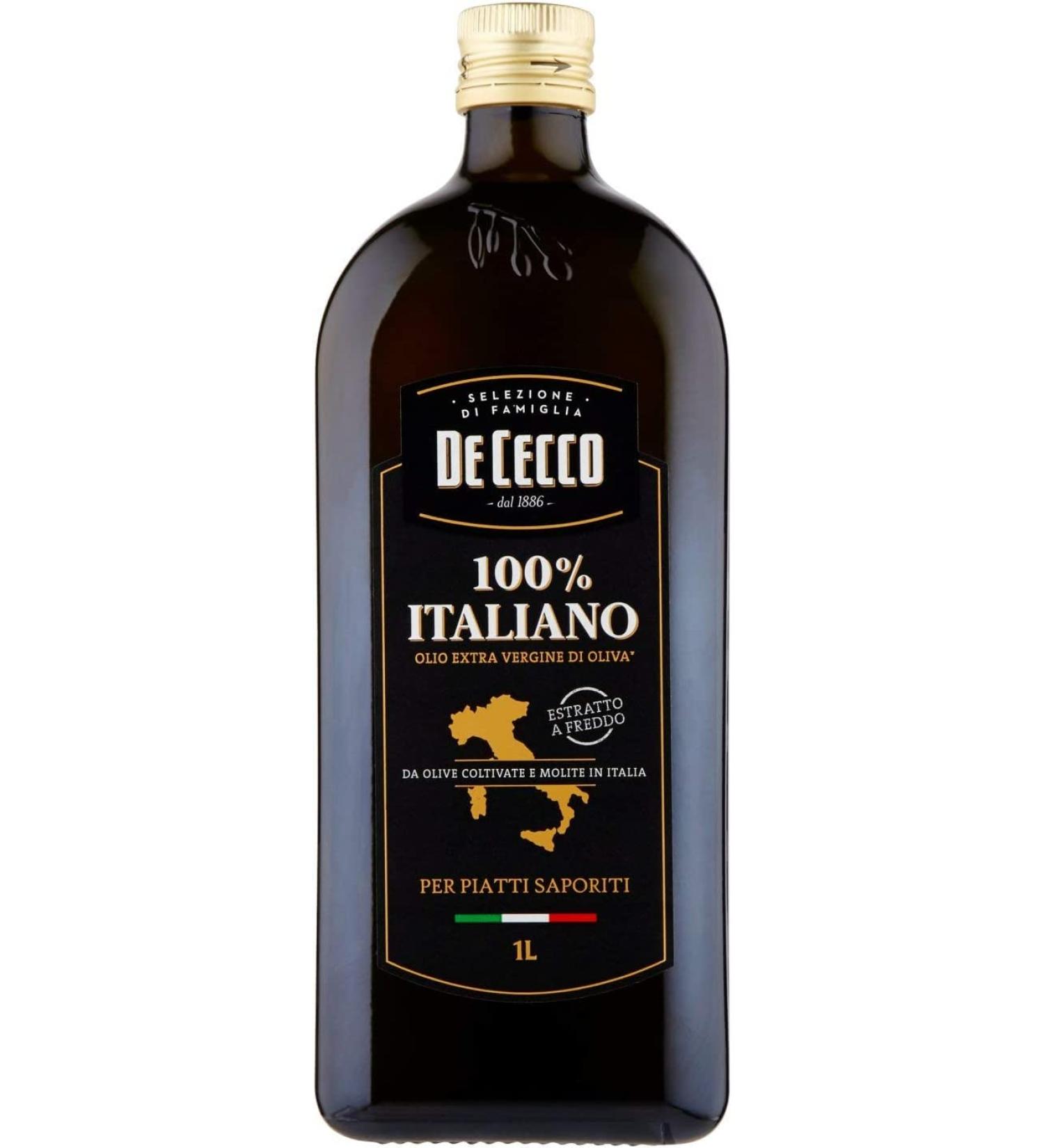 De Cecco Extra Virgin Olive Oil 100% Italian Extra Virgin Oil 750ml