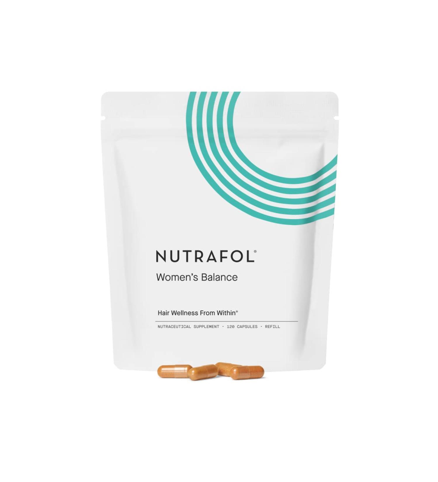 Nutrafol Women's Balance Menopause Supplement - Clinically Proven Hair Growth - 1-Month Supply - Buy Online on GoSupps.com