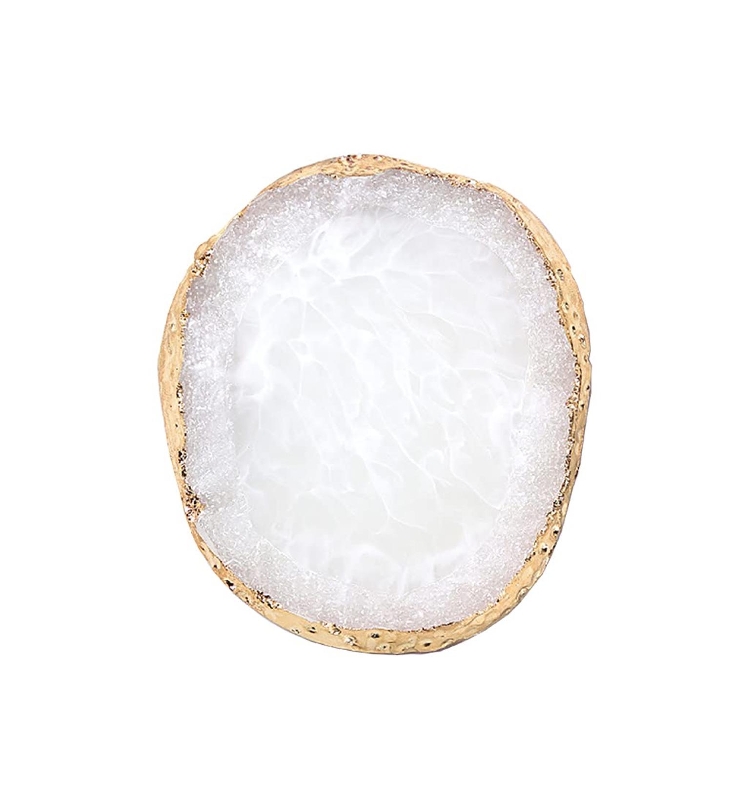 JIHUOO Resin Nail Art Palette Nail Painting Gel Mixing Plate for Color Display & Design White - Buy Online on GoSupps.com