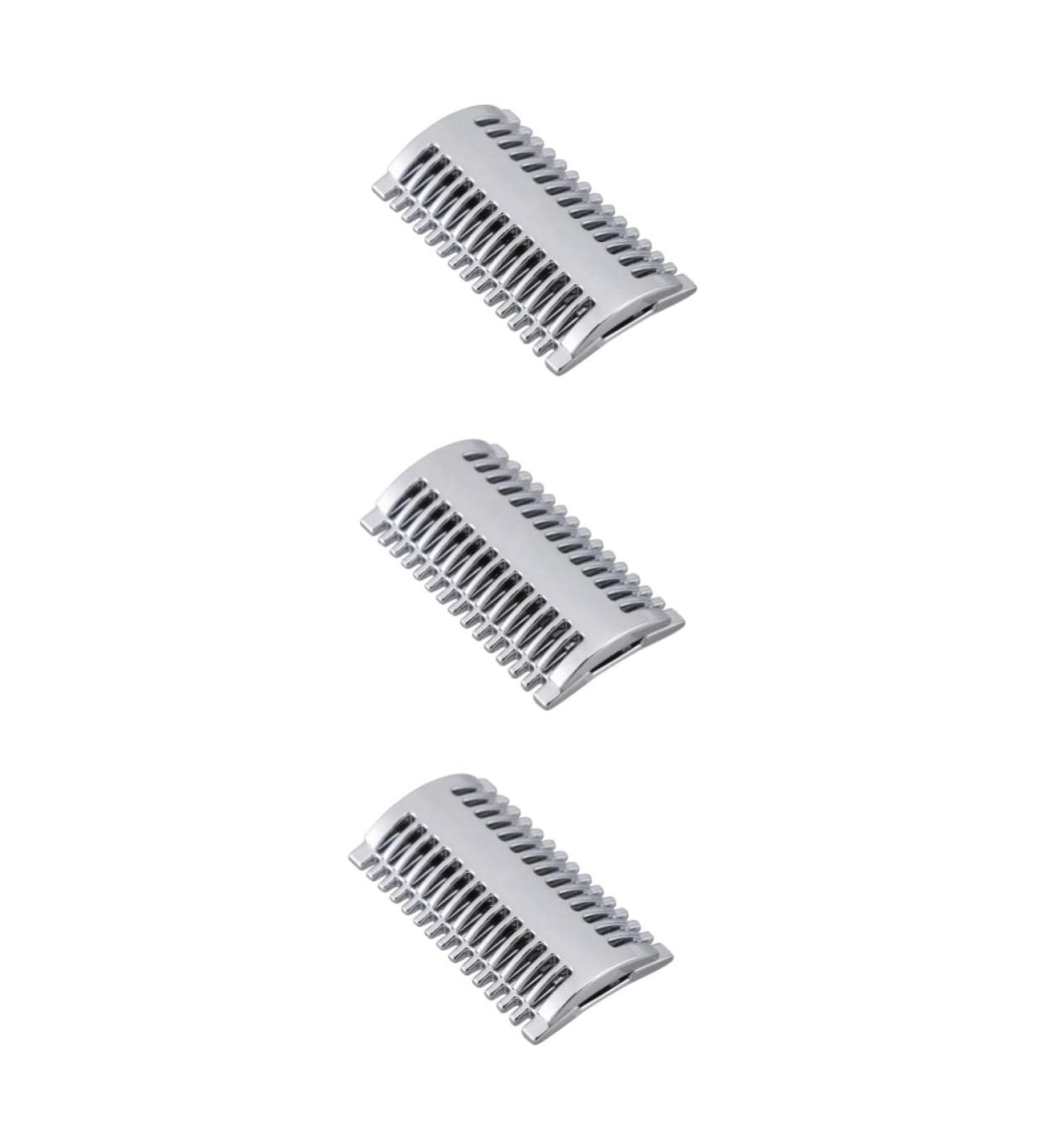 Angoily Zinc Alloy Razor Heads - Traditional Parts for Men | Electric Shears | Robust Blade-Free Design | 3-Pack - Buy Online on GoSupps.com