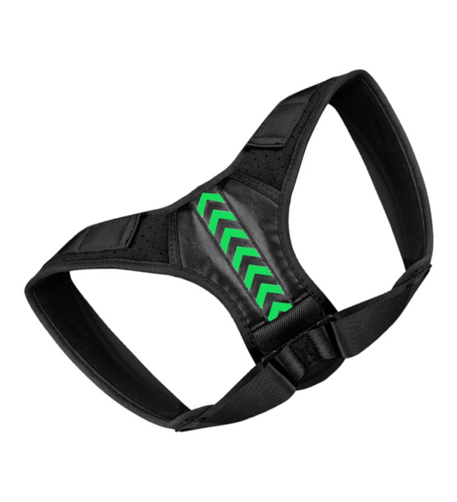 FOMIYES Posture Correcting Belt - Adjustable Upper Back Brace for Improved Sitting Posture - Hump Support - 45X18X1cm Black - Buy Online on GoSupps.com