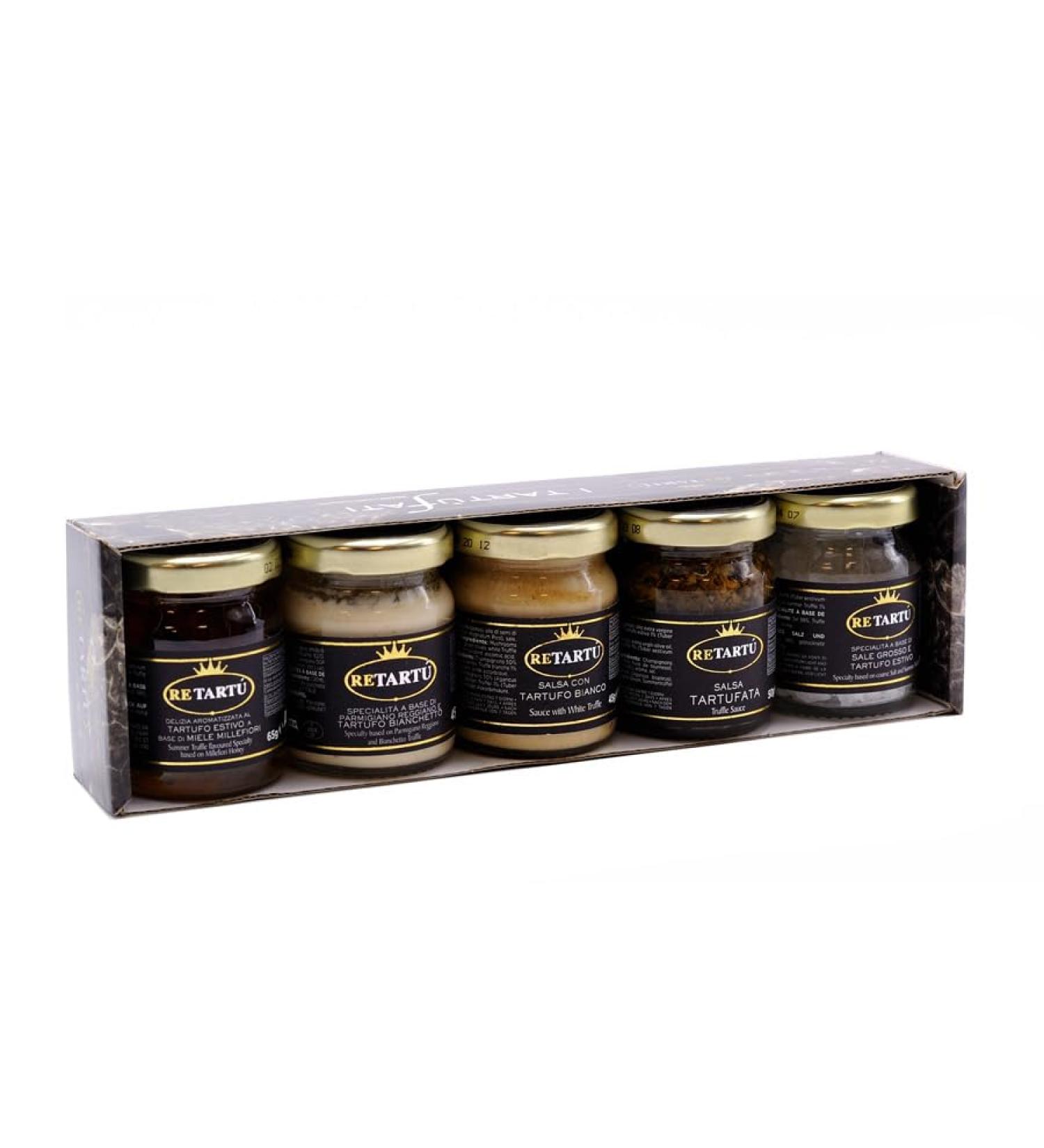 Set D gustation 5 d lices Italiennes la Truffe