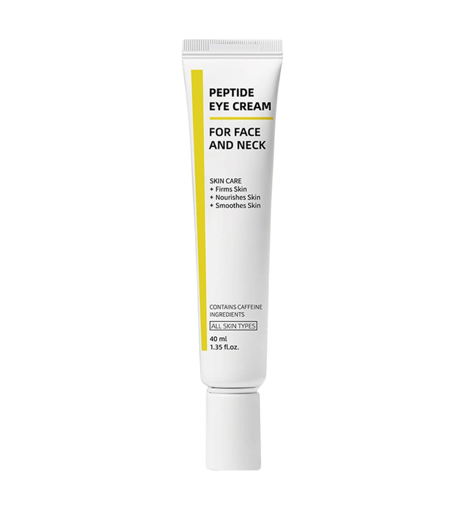 Eye Contour Cream with Caffeine and Hyaluronic Acid | Anti-Dark Circles Anti-Puffiness and Anti-Wrinkle | 40ml Firming and Hydrating for All Skin Types | Daily and Nighttime Use - Buy Online on GoSupps.com
