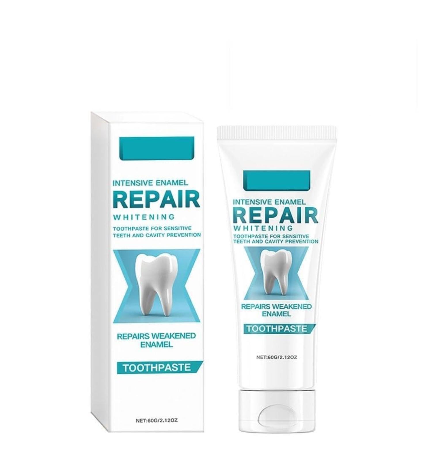 Cleaning Toothpaste Repairs Damaged Enamel Fills in Minor Imperfections and Enhances Cavity Resistance(4pcs) - Buy Online on GoSupps.com
