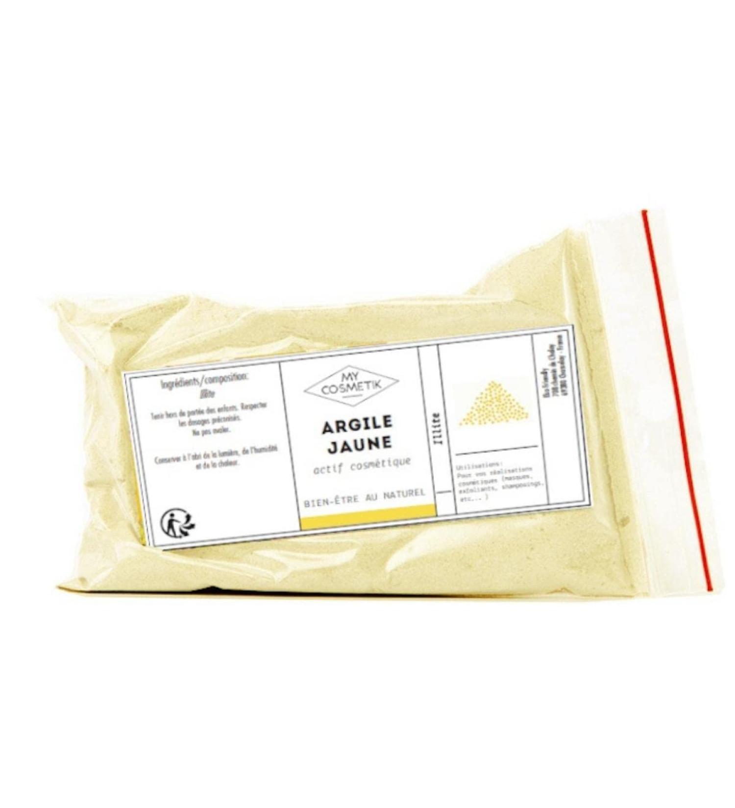 Yellow Clay - MY COSMETIK - 100g | Natural Skin Care & Beautifying Formula | Shop Internationally - Buy Online on GoSupps.com