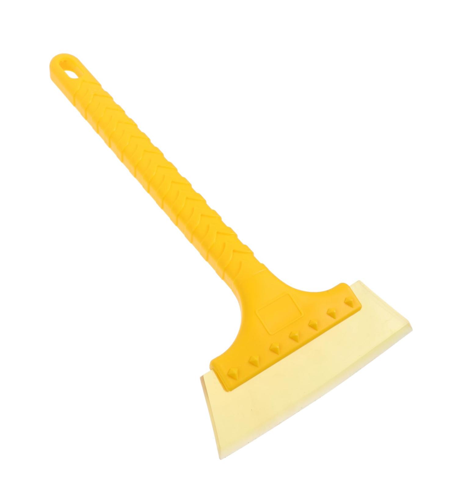 FOMIYES Beef Tendon Scraping scraper Ice Scraper deicer snow Snow for Car car deicer snow plow short handle 34.00X16.00X1.50CM Yellow - Buy Online on GoSupps.com