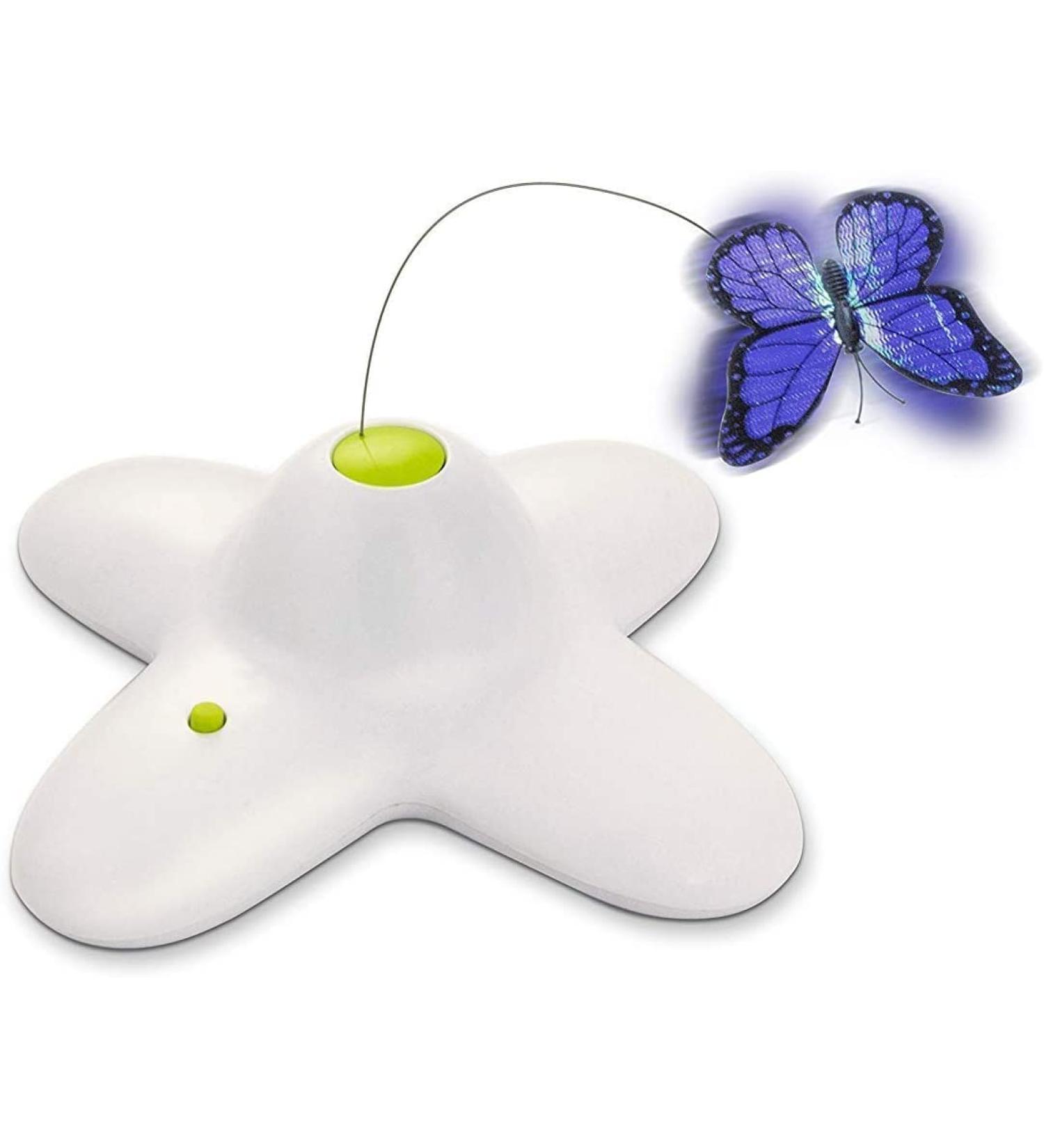 All For Paws Cat Butterfly Toy - Interactive Electric Rotating Teaser Toy for Indoor Cats - Buy Online on GoSupps.com