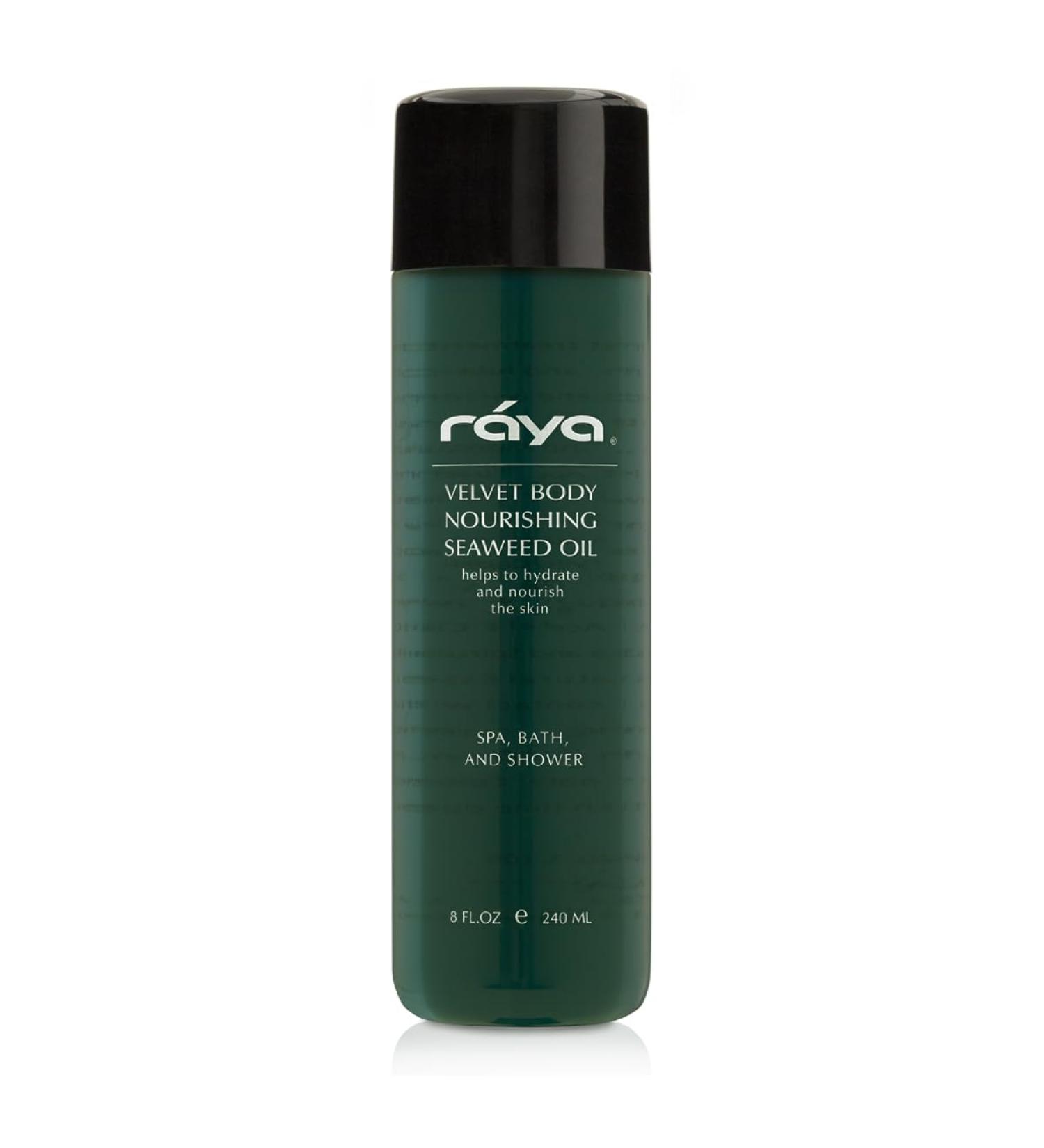 Raya Velvet Body Nourishing Seaweed Oil - Hydrating 8 oz Treatment with Natural French Seaweed & Vitamins - Buy Online on GoSupps.com