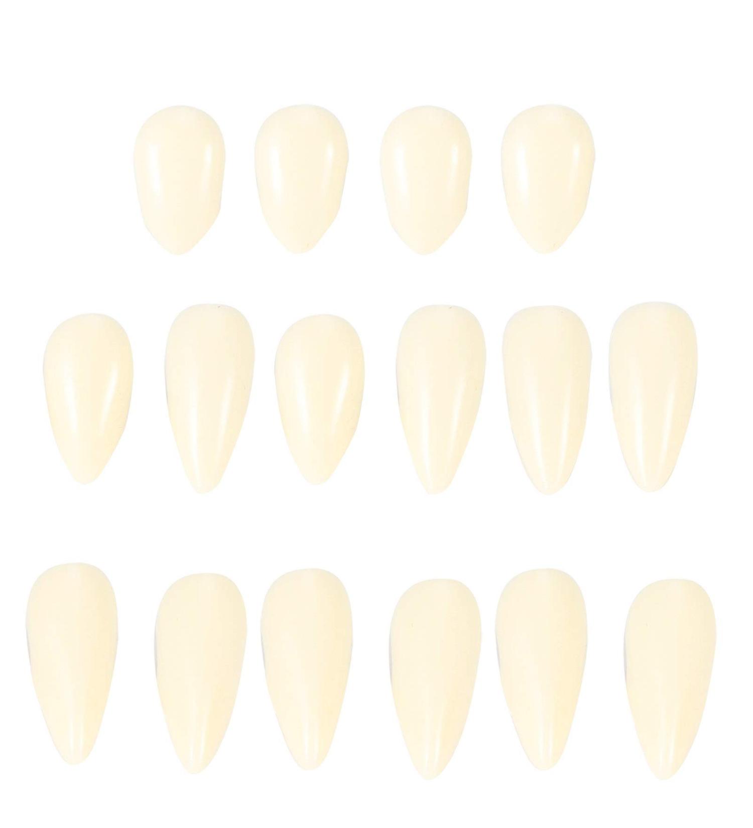 Nikou 8 Set Halloween False Teeth - Horrible Dentures for Costume Party Props (13mm 15mm 17mm 19mm) - Buy Online on GoSupps.com