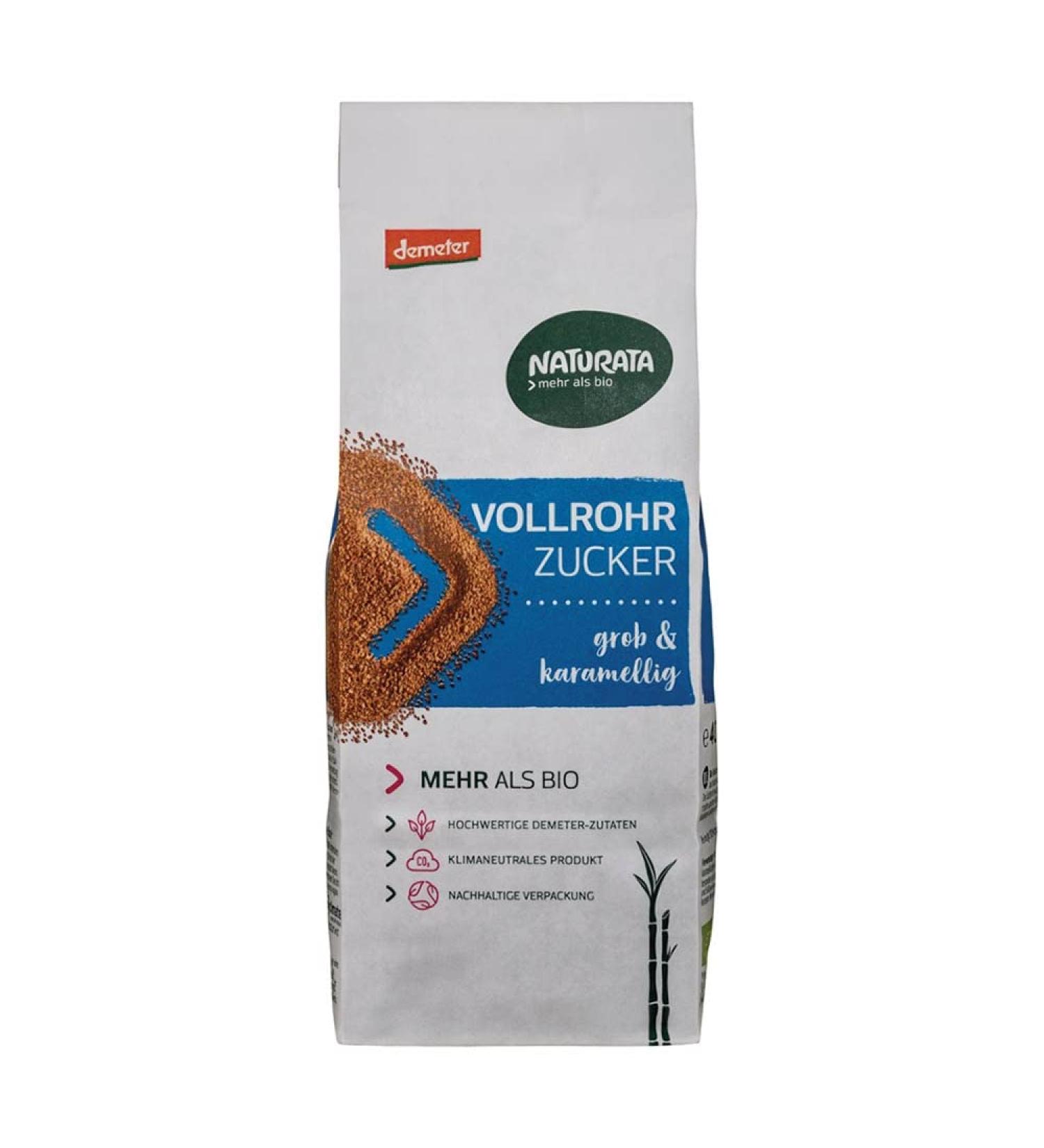 Naturata Organic Whole Cane Sugar (1 x 400 gr) 400 g (1 pack)