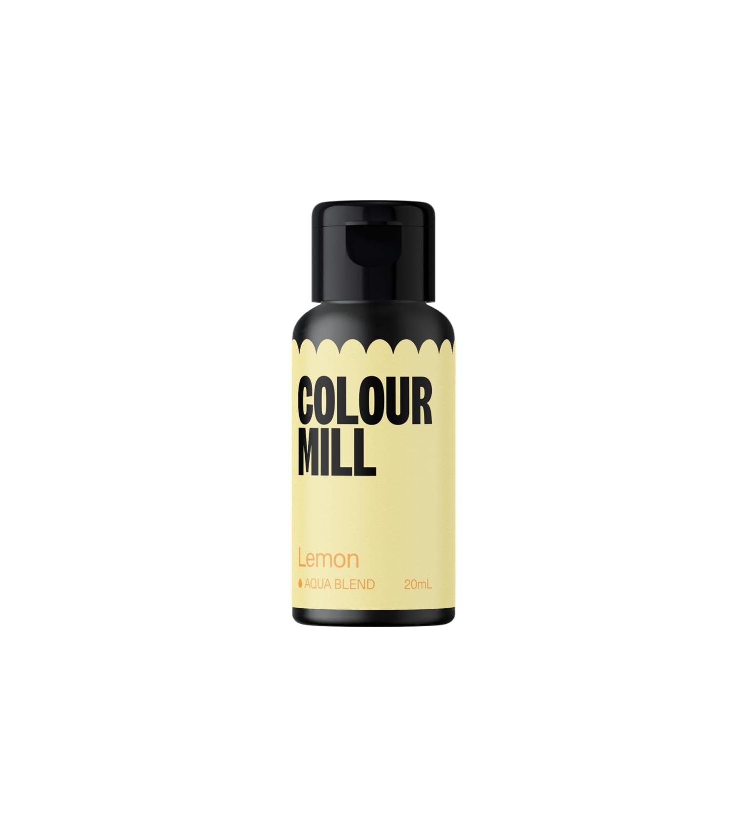 Lemon - Aqua Based Colouring 20ml - Colour Mill